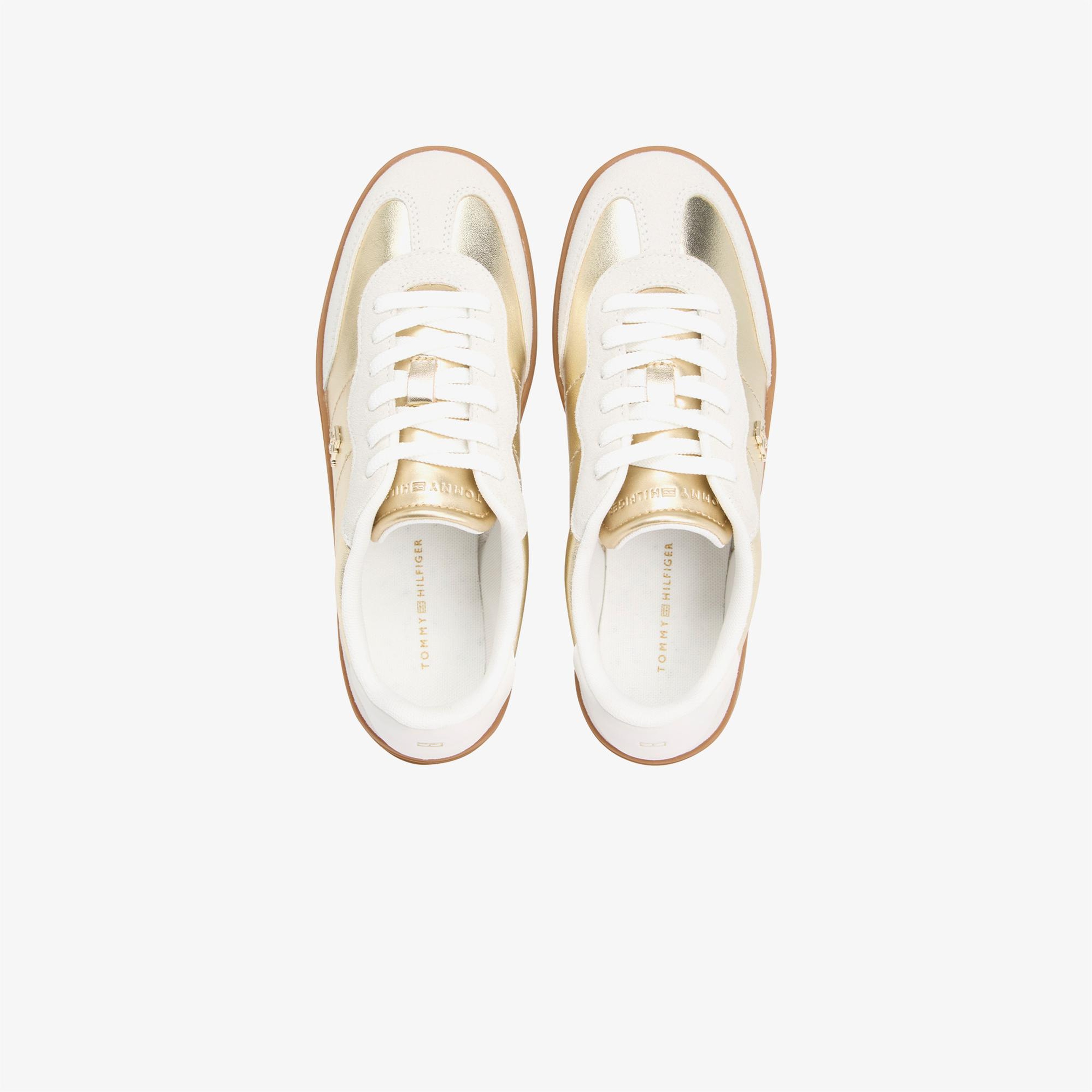 Tommy Hilfiger Jackie Kadın Altın Sneaker
