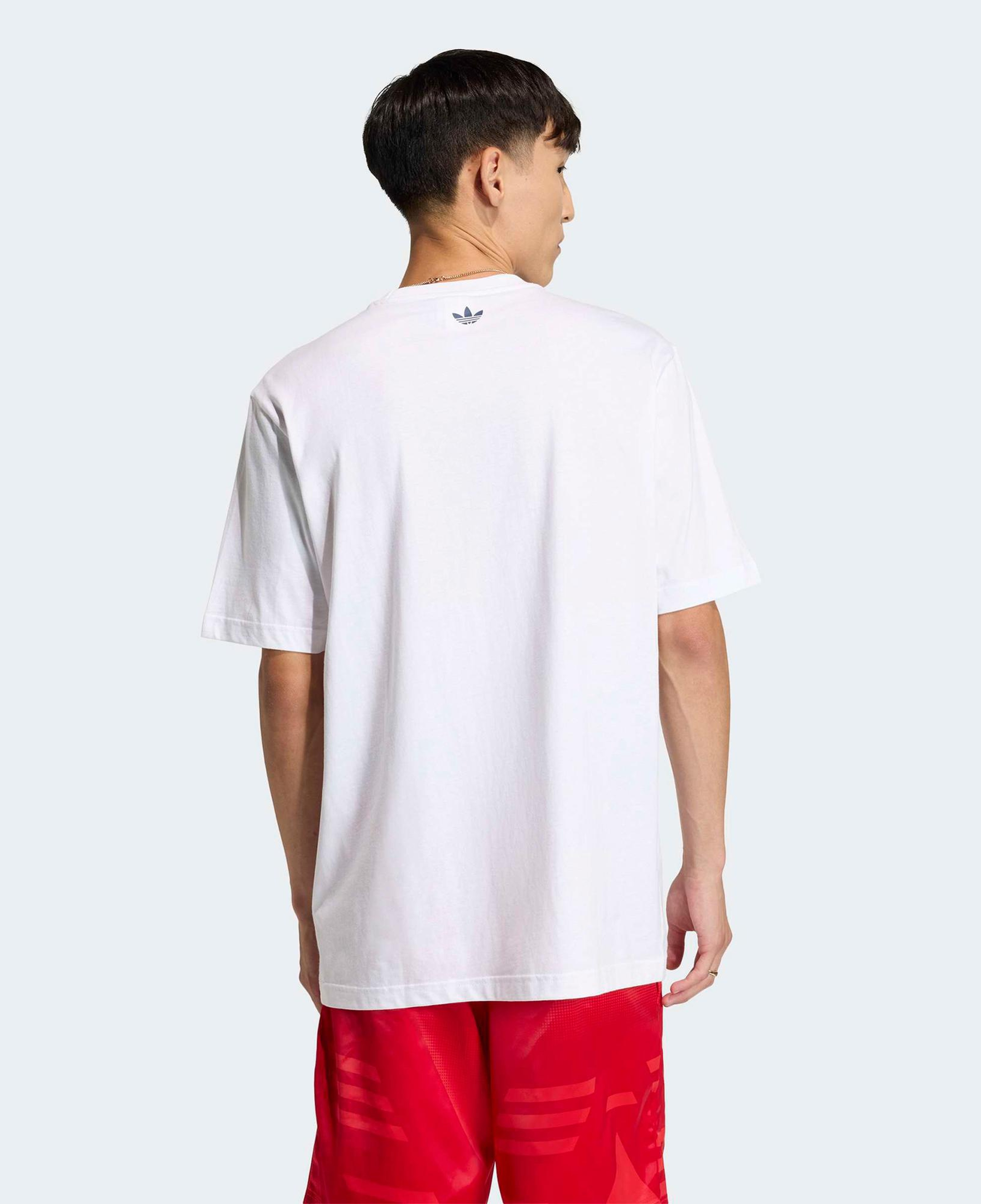 adidas GFX Erkek Beyaz T-Shirt