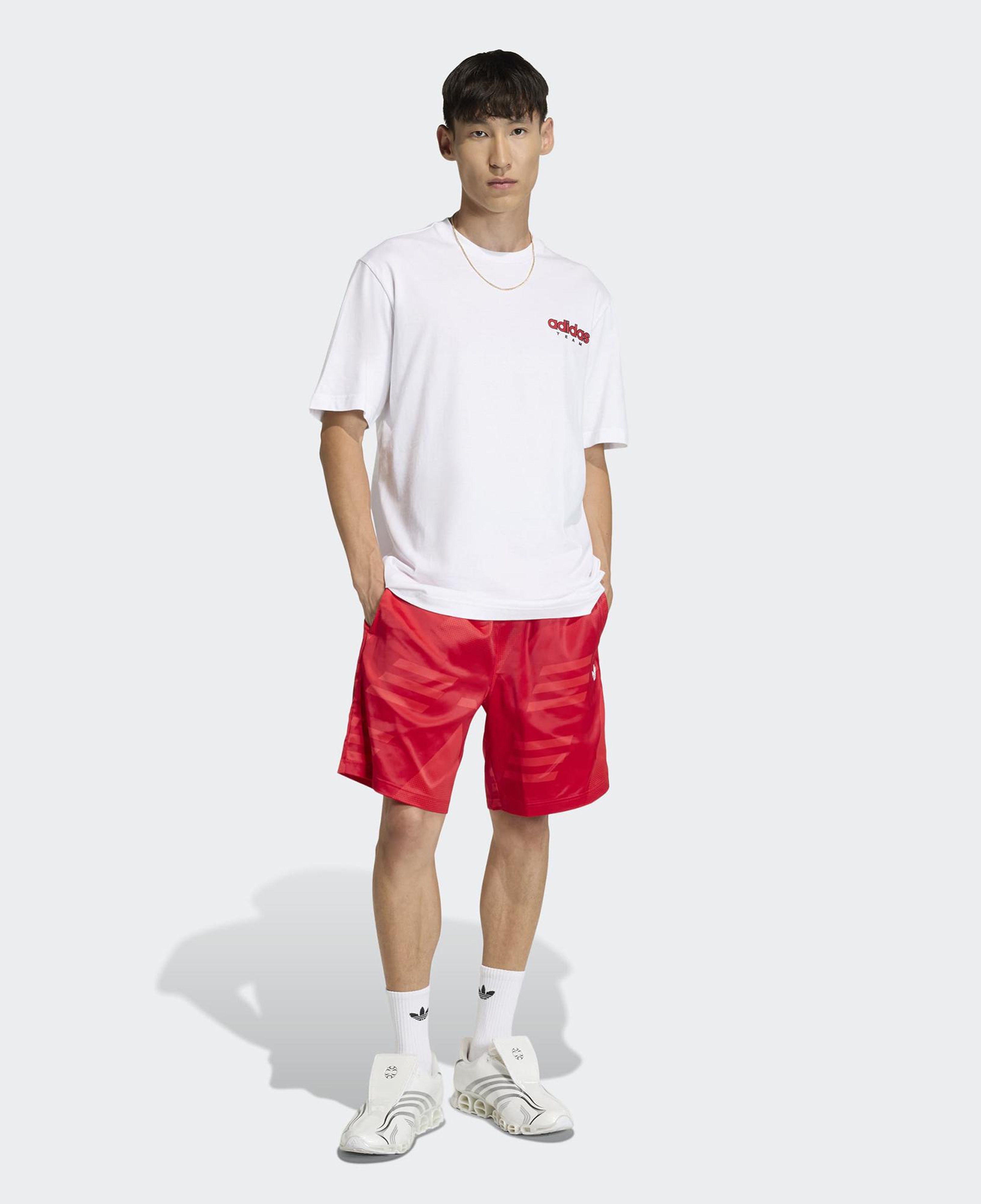 adidas GFX Erkek Beyaz T-Shirt