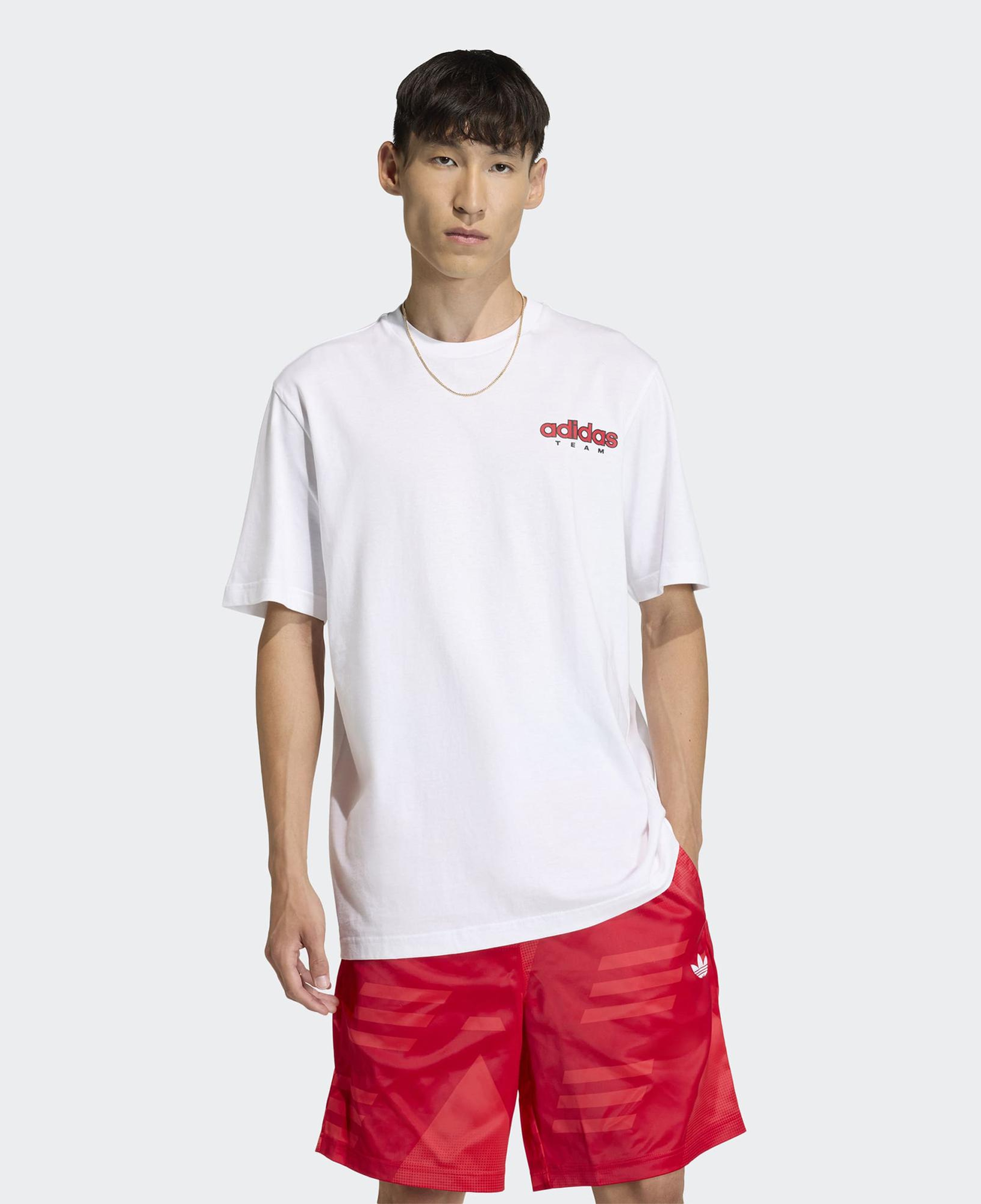 adidas GFX Erkek Beyaz T-Shirt