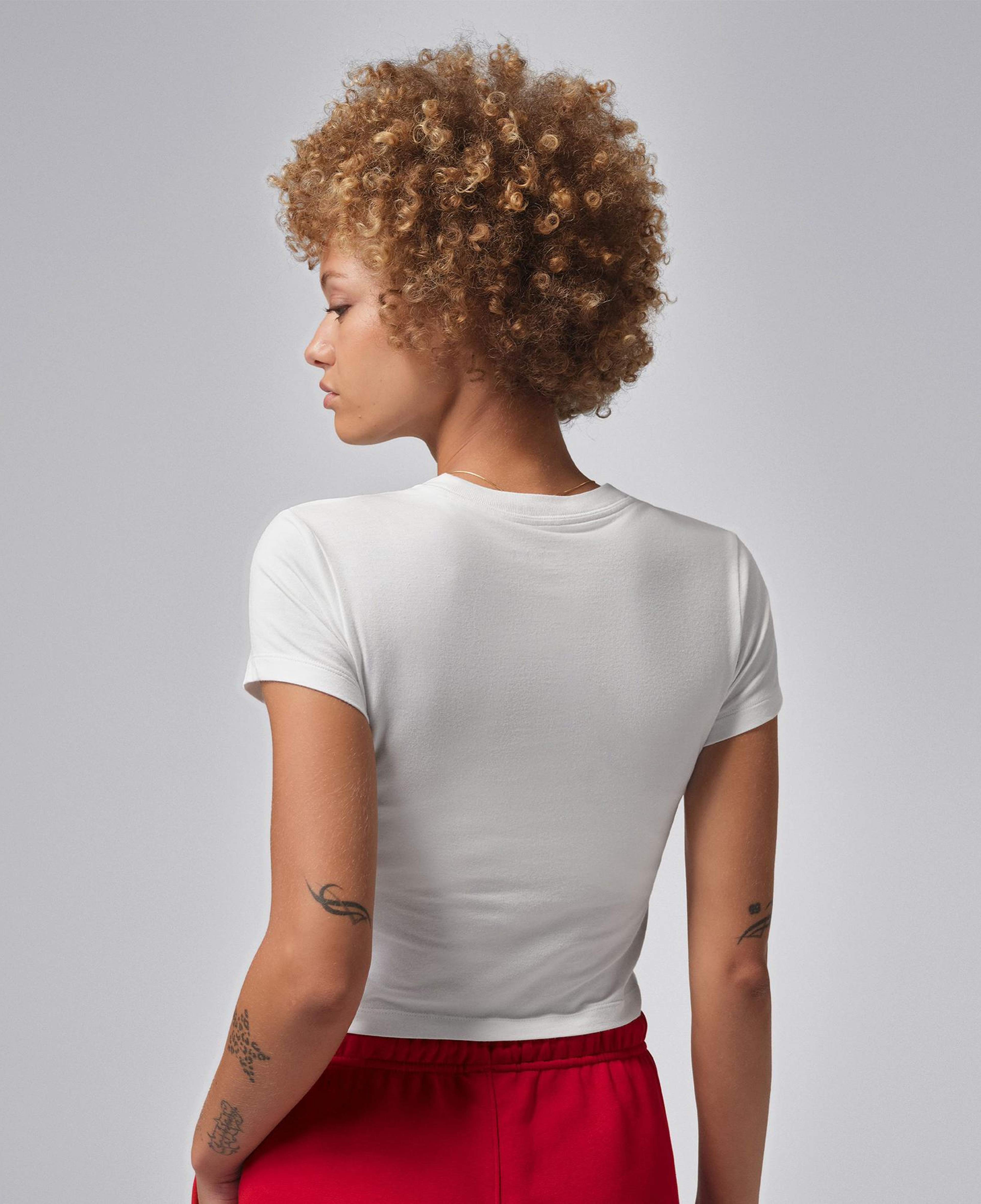 Jordan Essentials Kadın Beyaz T-Shirt