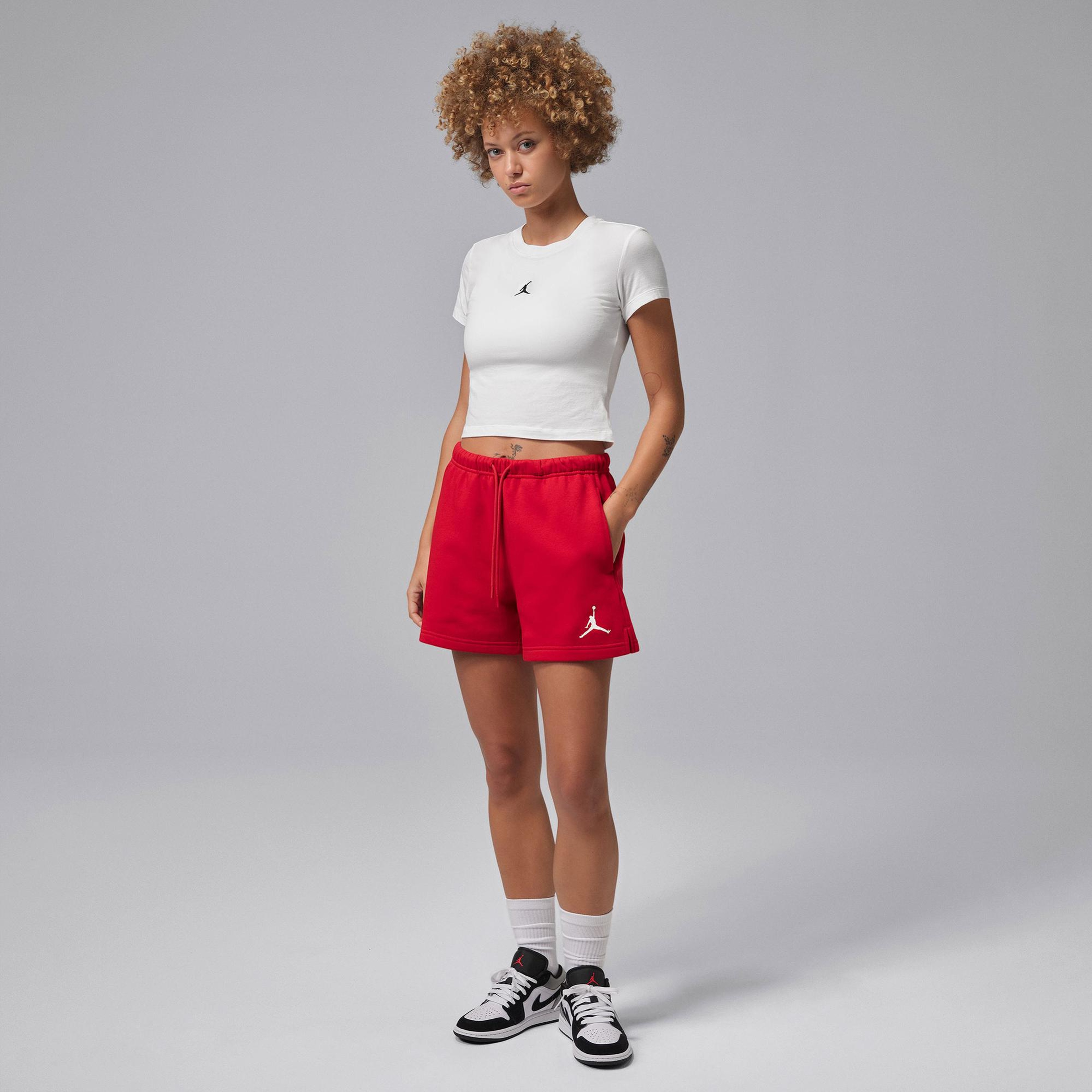 Jordan Essentials Kadın Beyaz T-Shirt