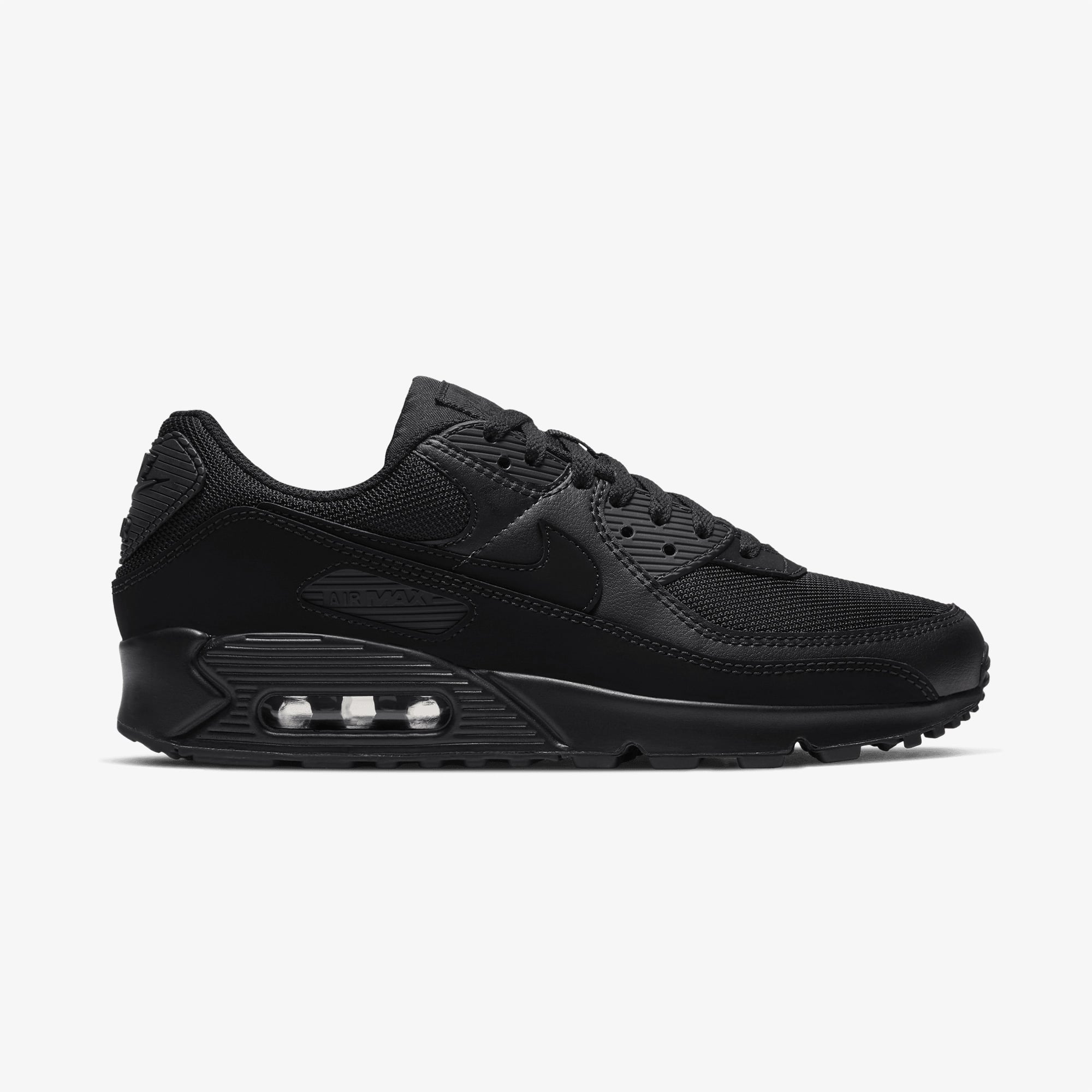 Nike Air Max 90 Unisex Siyah Spor Ayakkabı
