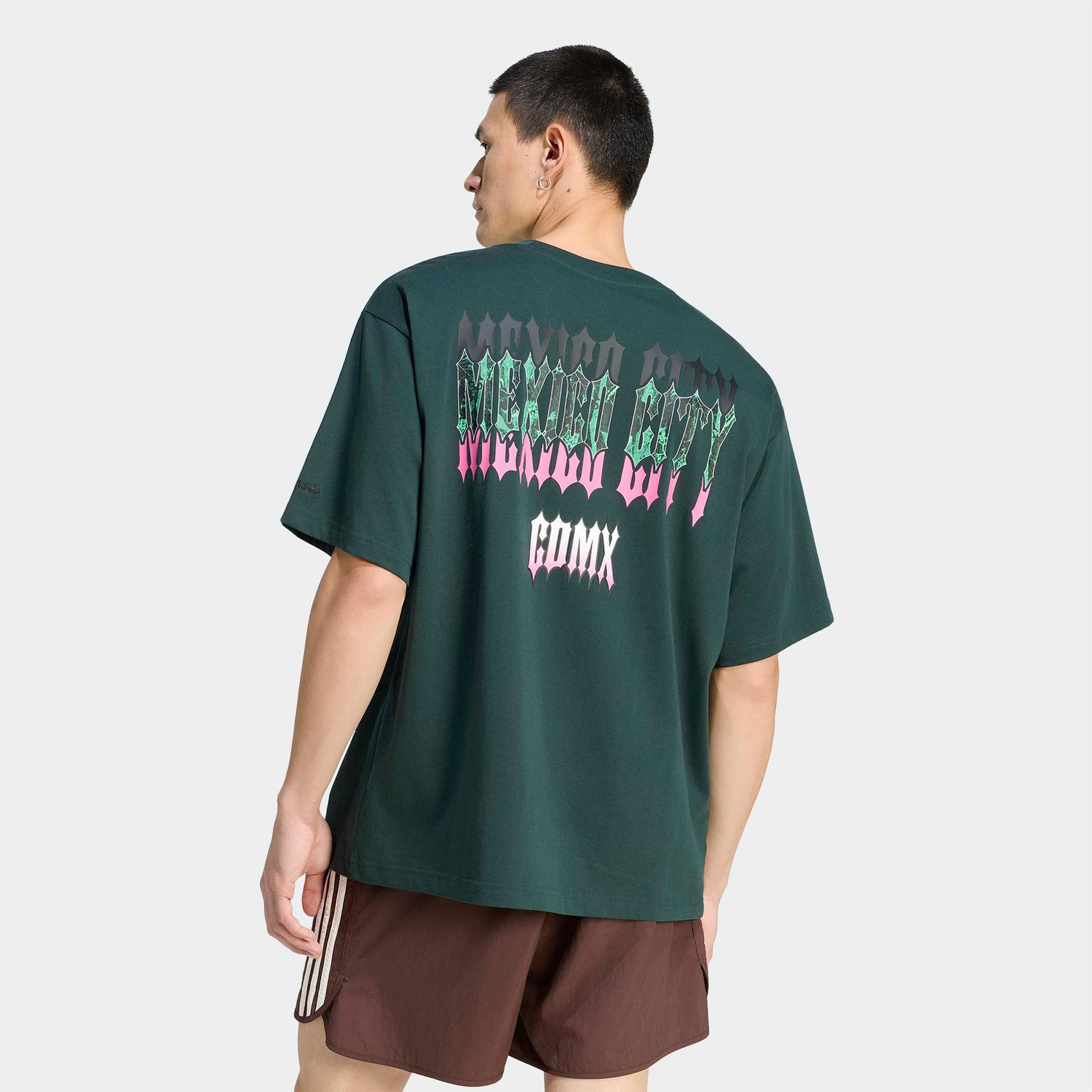 adidas World Cup City Erkek Yeşil T-Shirt