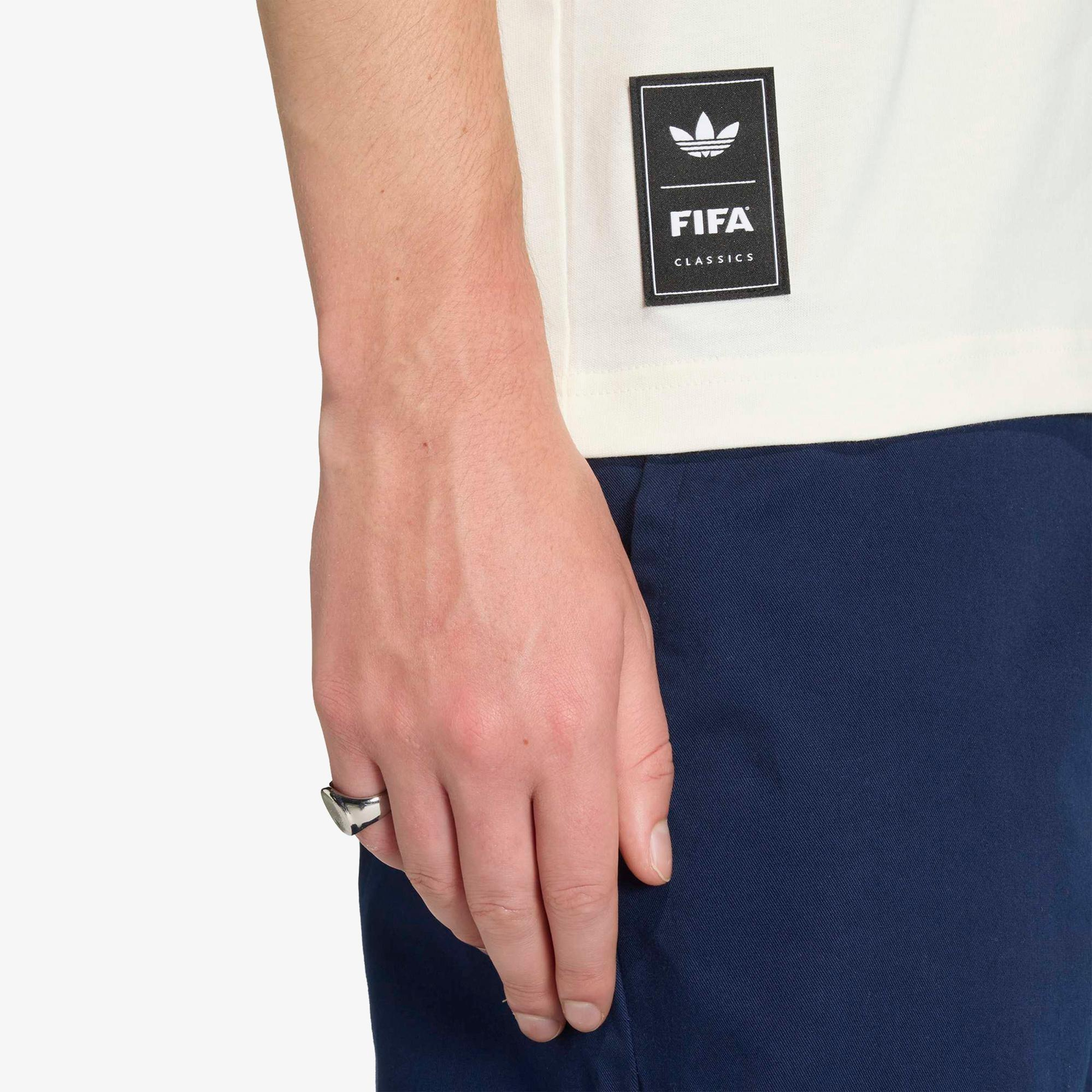 adidas Archive Country Flag Erkek Beyaz T-Shirt