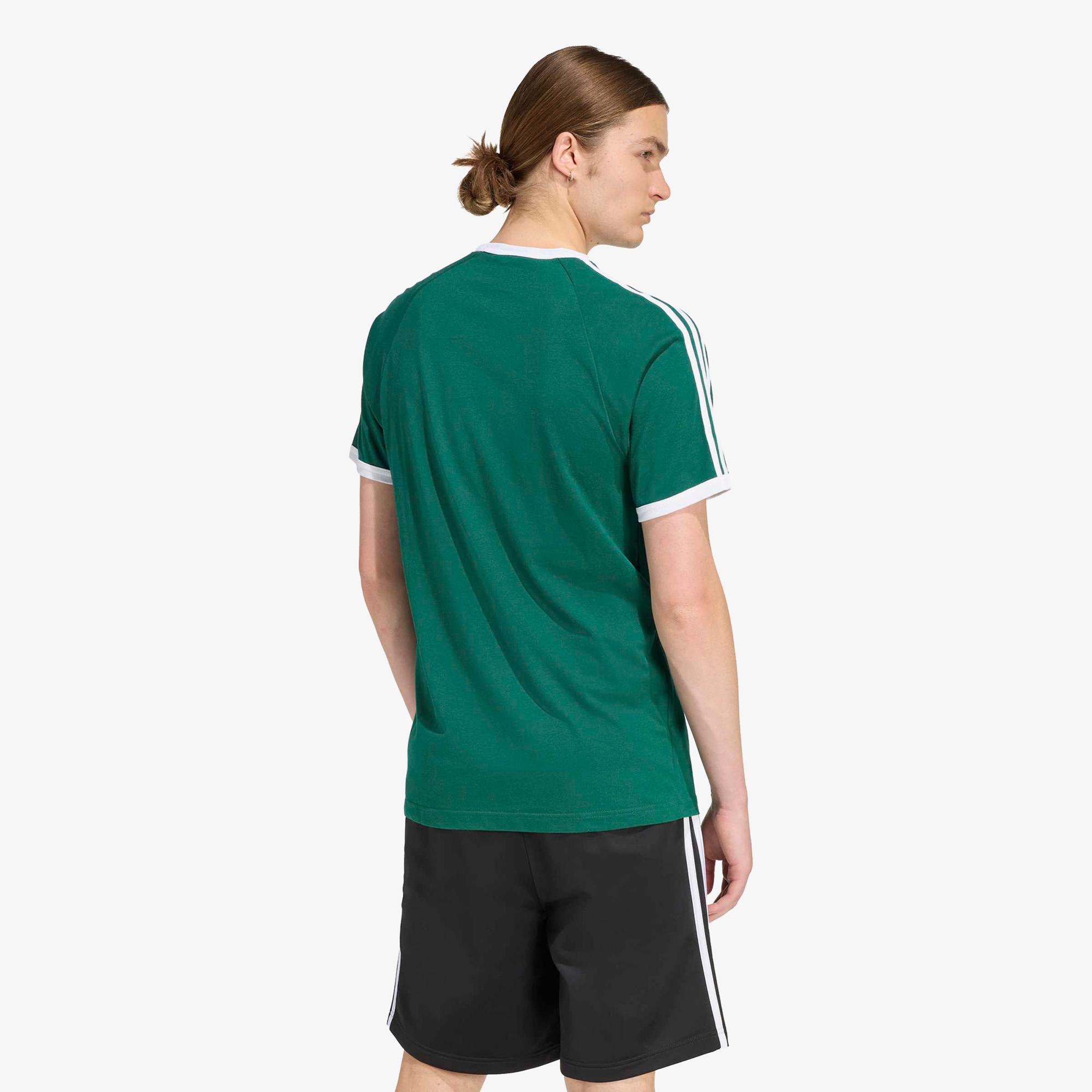adidas 3-Stripes Erkek Yeşil T-Shirt