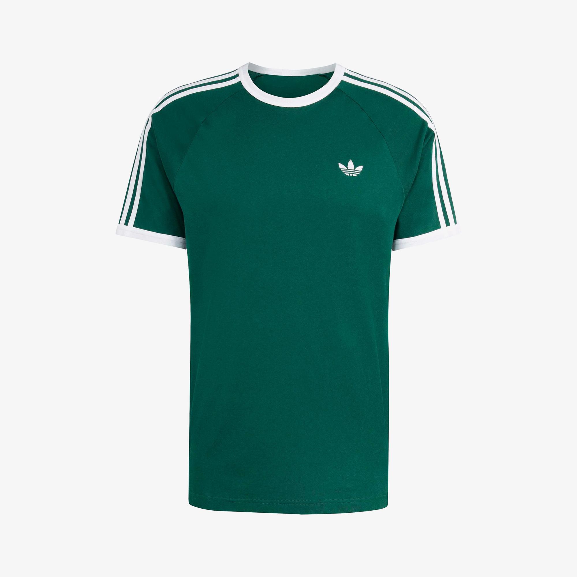 adidas 3-Stripes Erkek Yeşil T-Shirt