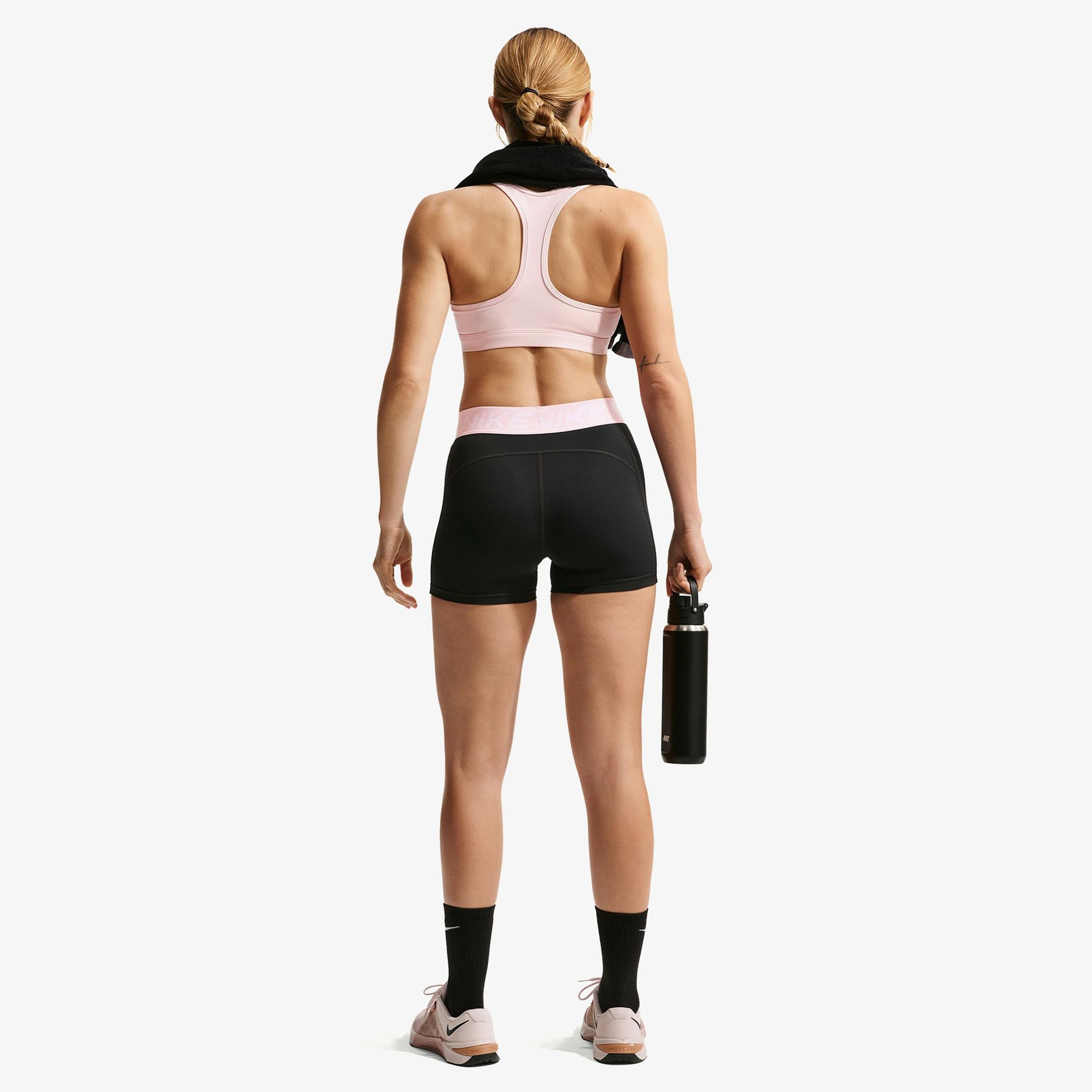 Nike Pro Dri-Fit 365 8 cm Kadın Siyah Kısa Tayt