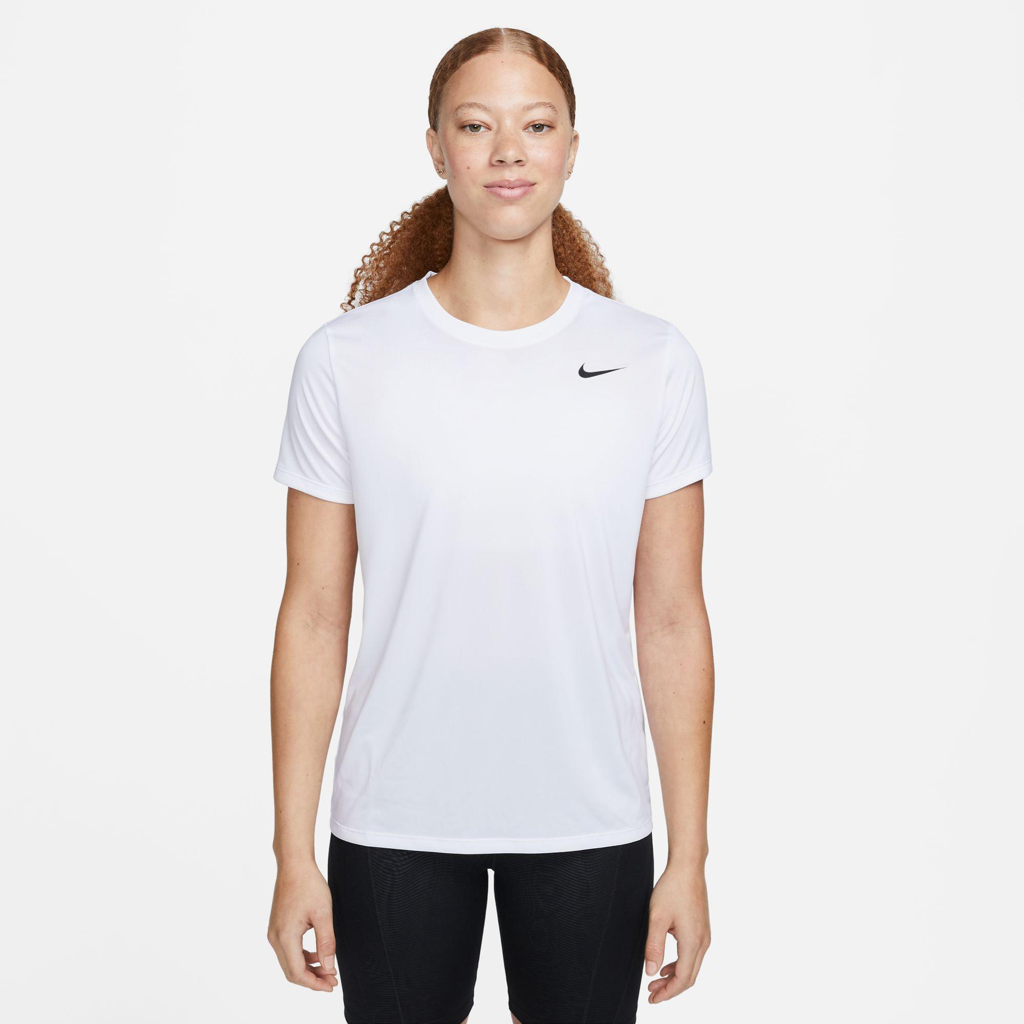 Nike Dri-Fit Kadın Beyaz T-Shirt