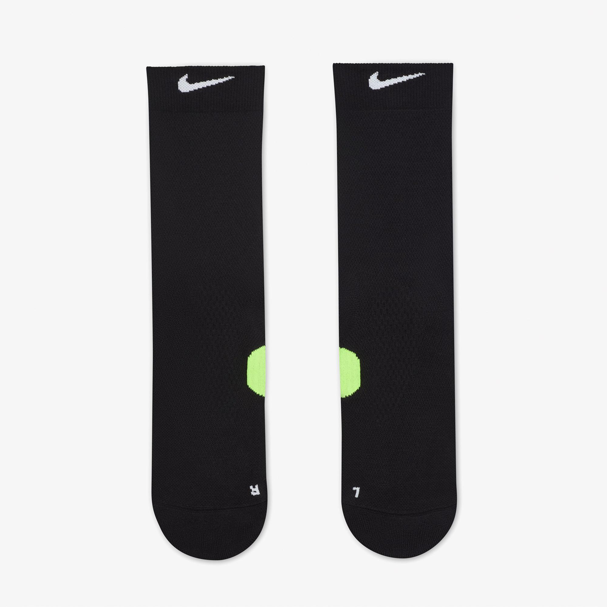 Nike Running Midweight Unisex Siyah Çorap