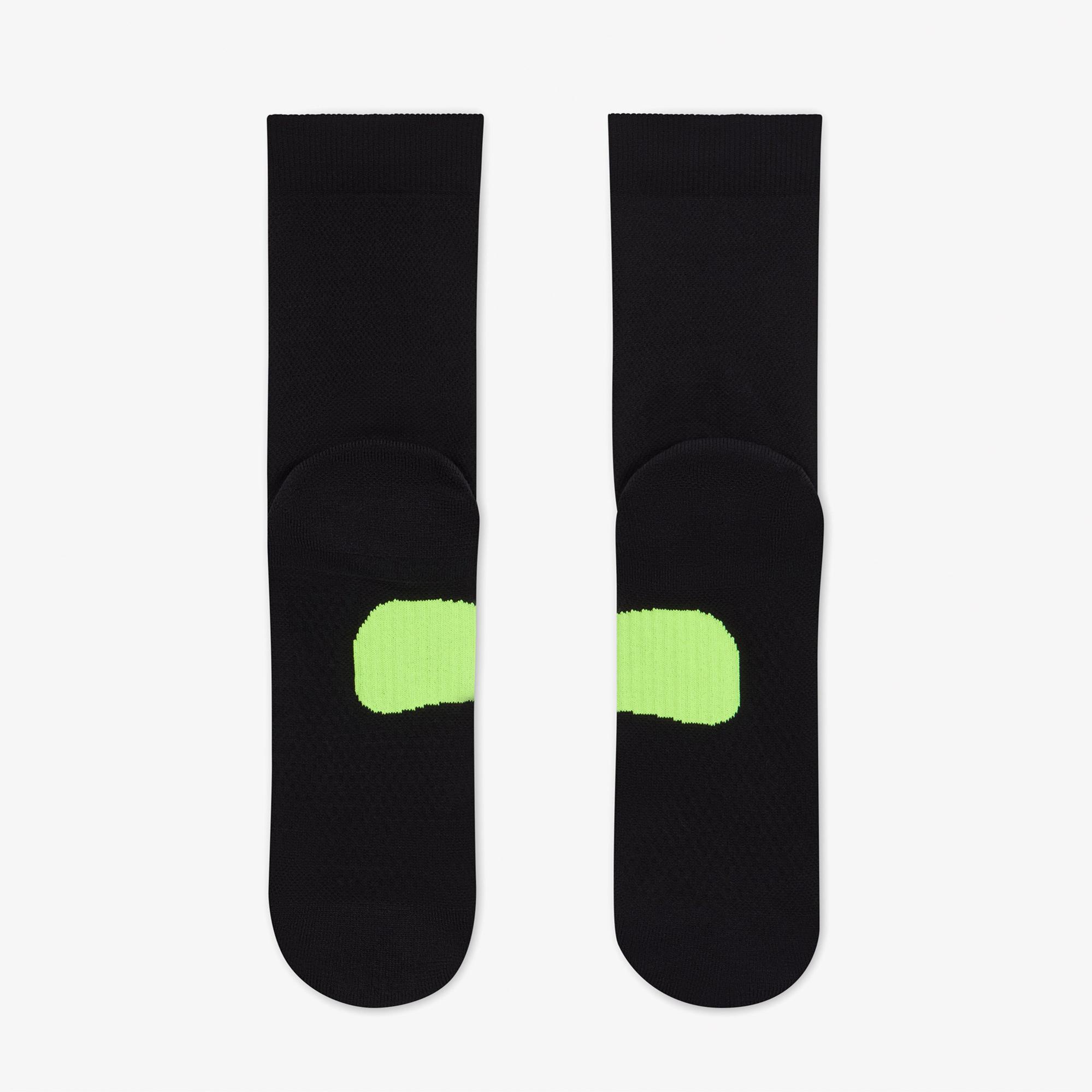 Nike Running Midweight Unisex Siyah Çorap