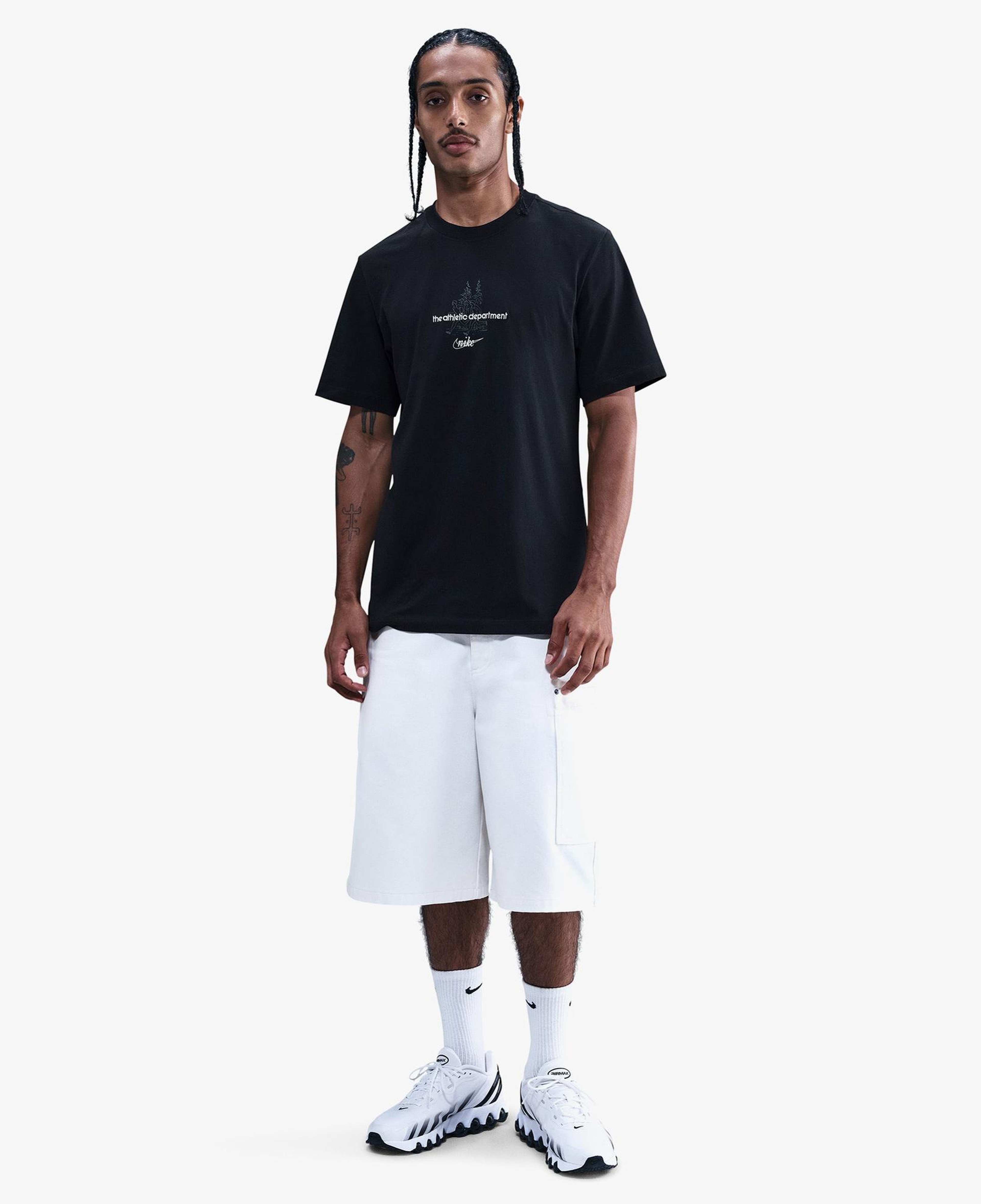 Nike Sportswear Club Erkek Siyah T-Shirt