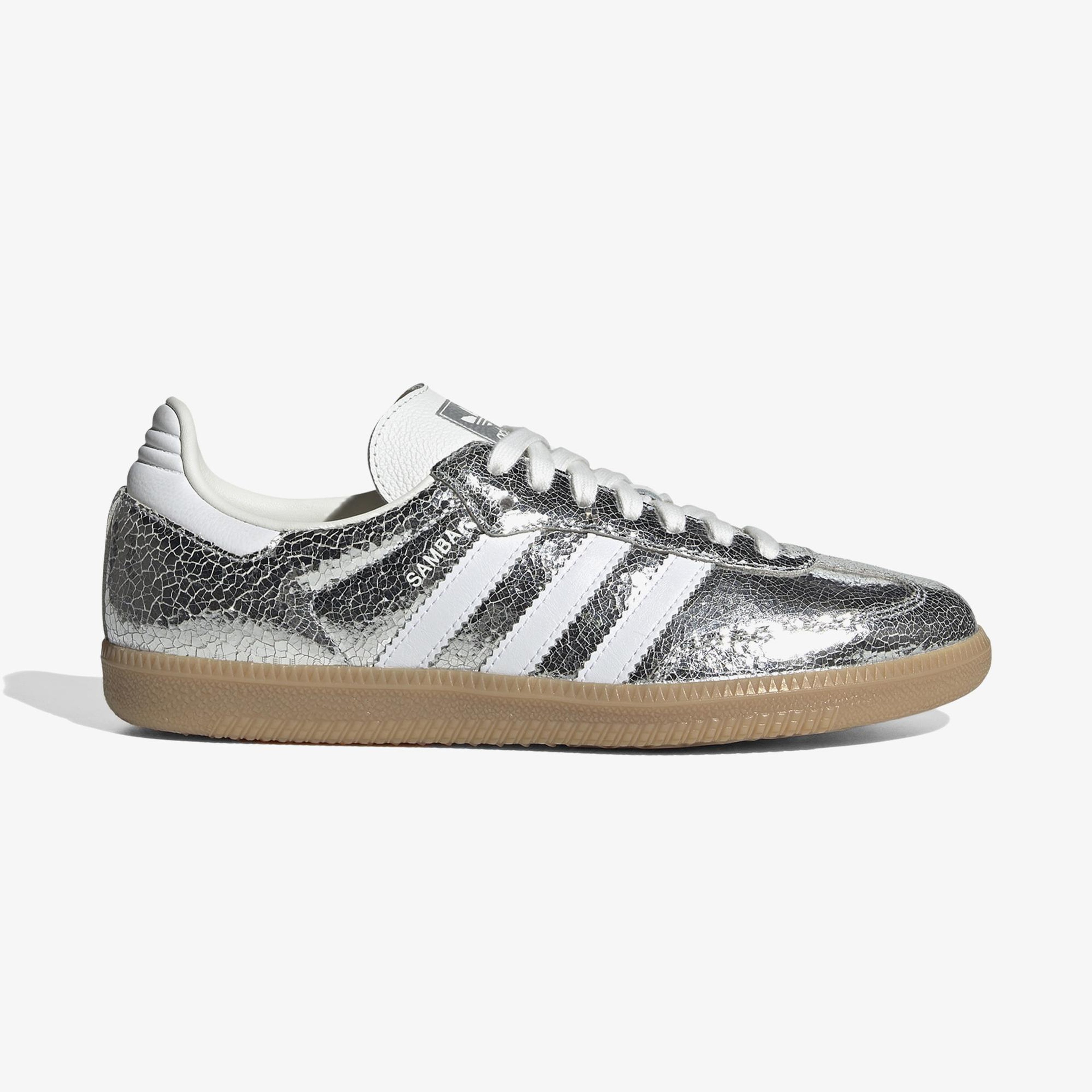 adidas Samba OG Kadın Gümüş Sneaker