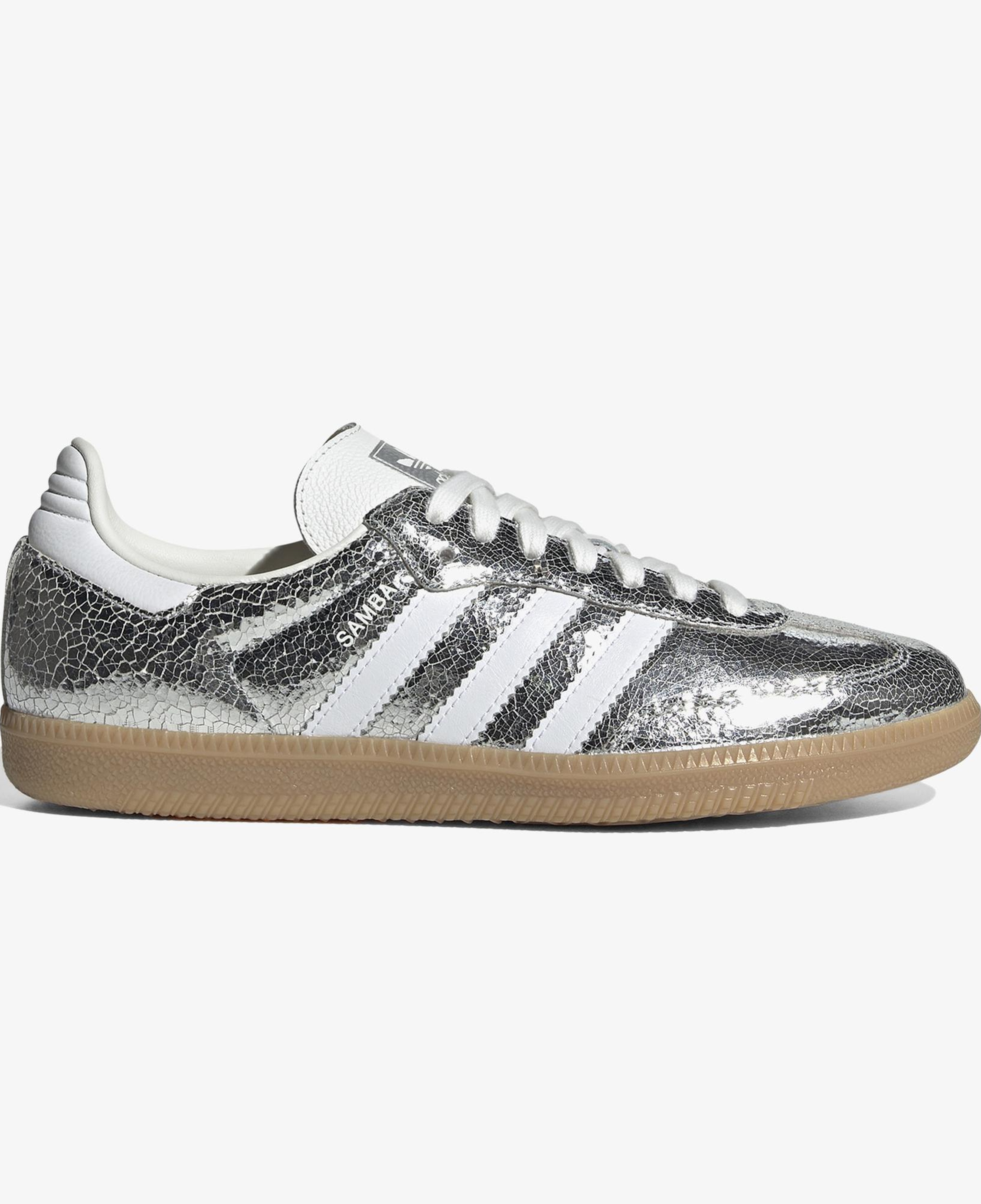 adidas Samba OG Kadın Gümüş Sneaker