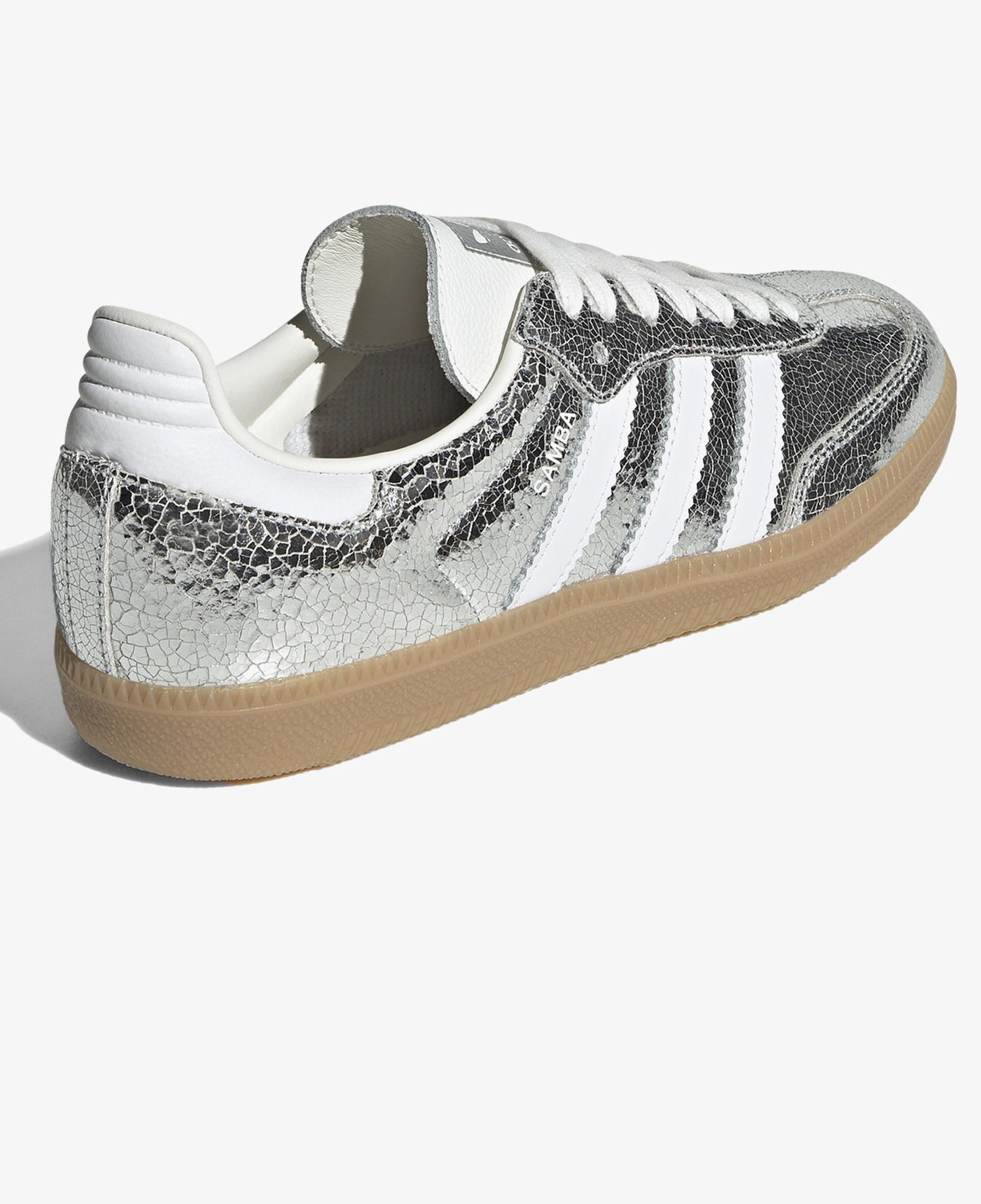 adidas Samba OG Kadın Gümüş Sneaker