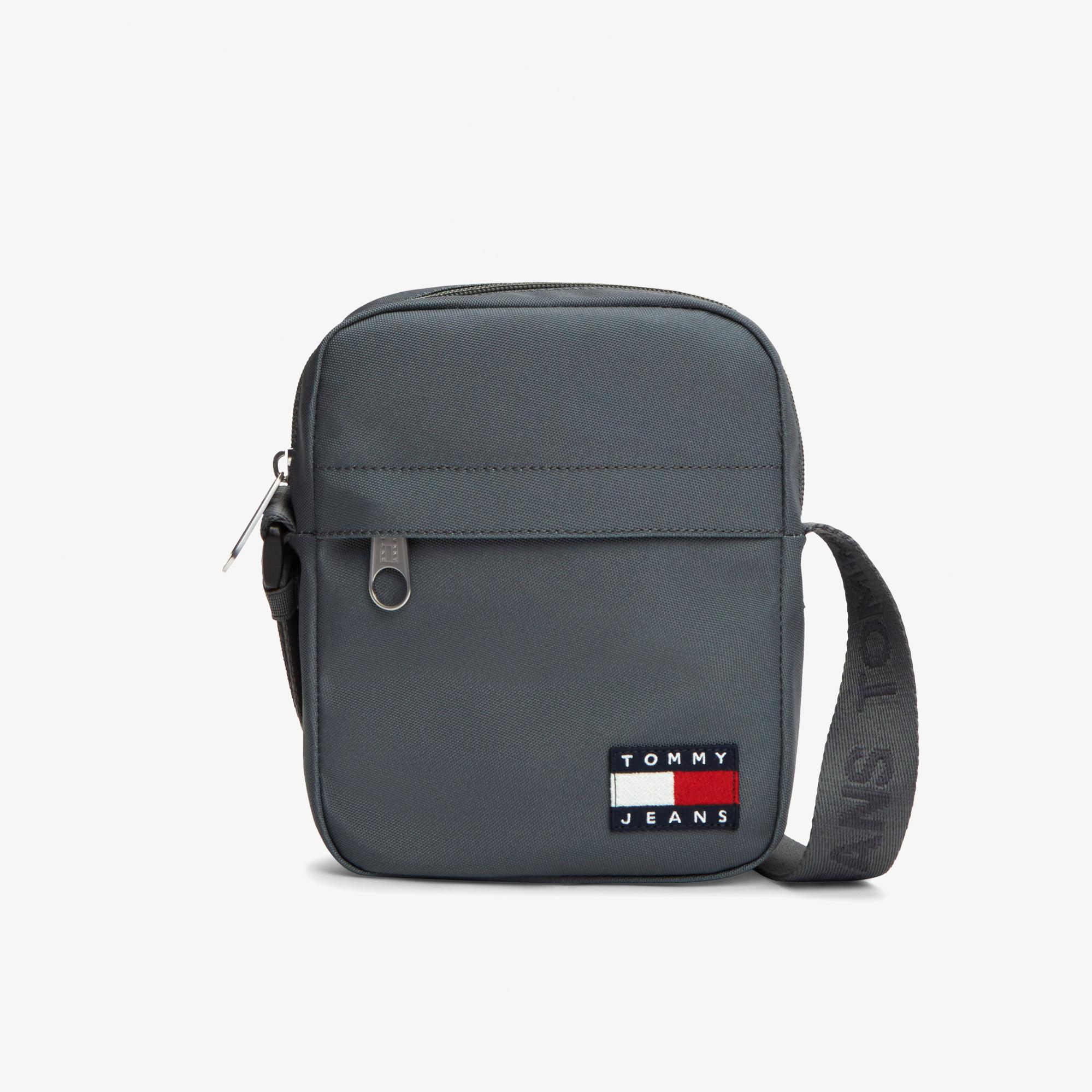 Tommy Hilfiger Essential Daily Erkek Gri Çapraz Çanta
