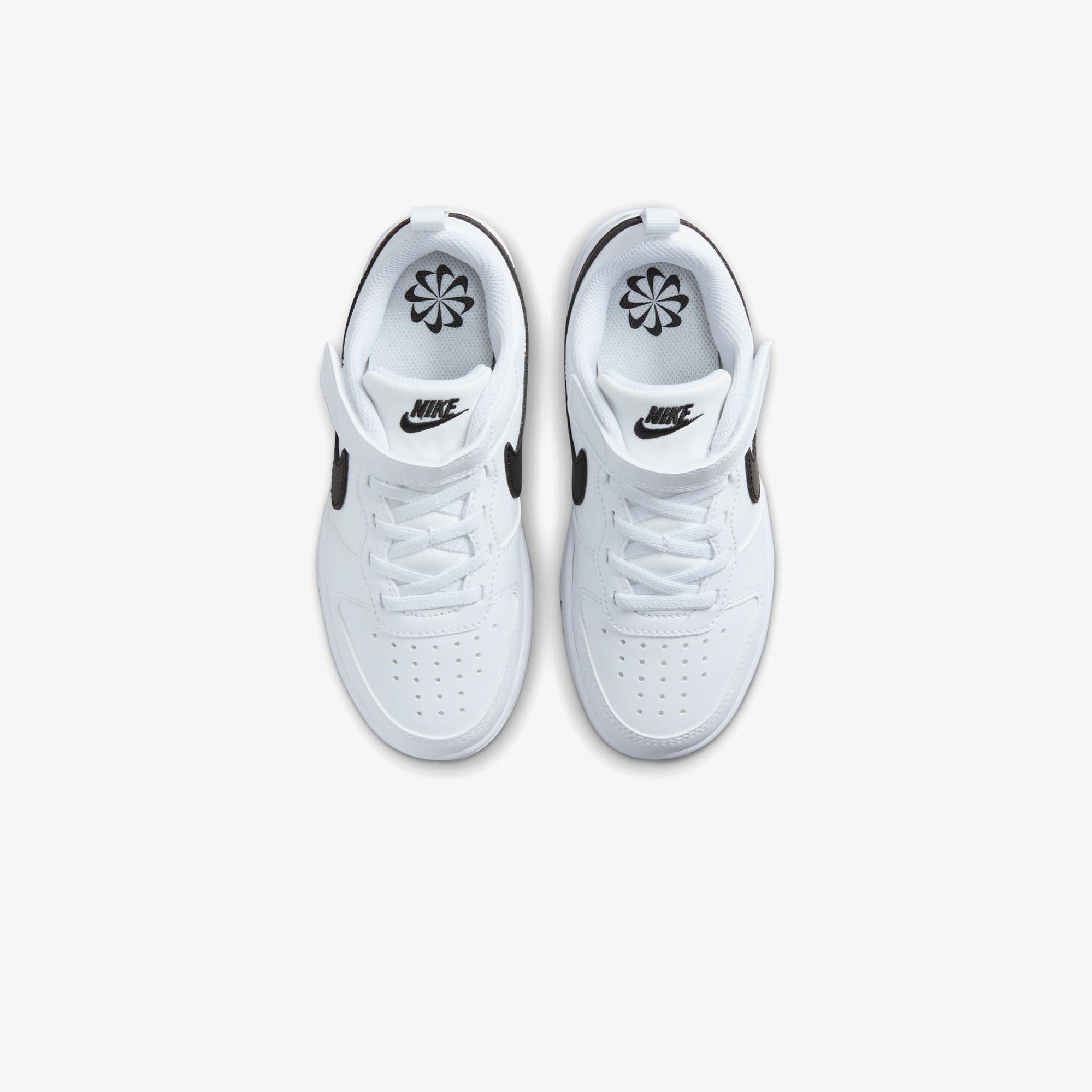 Nike Court Borough Low Recraft Çocuk Beyaz Spor Ayakkabı