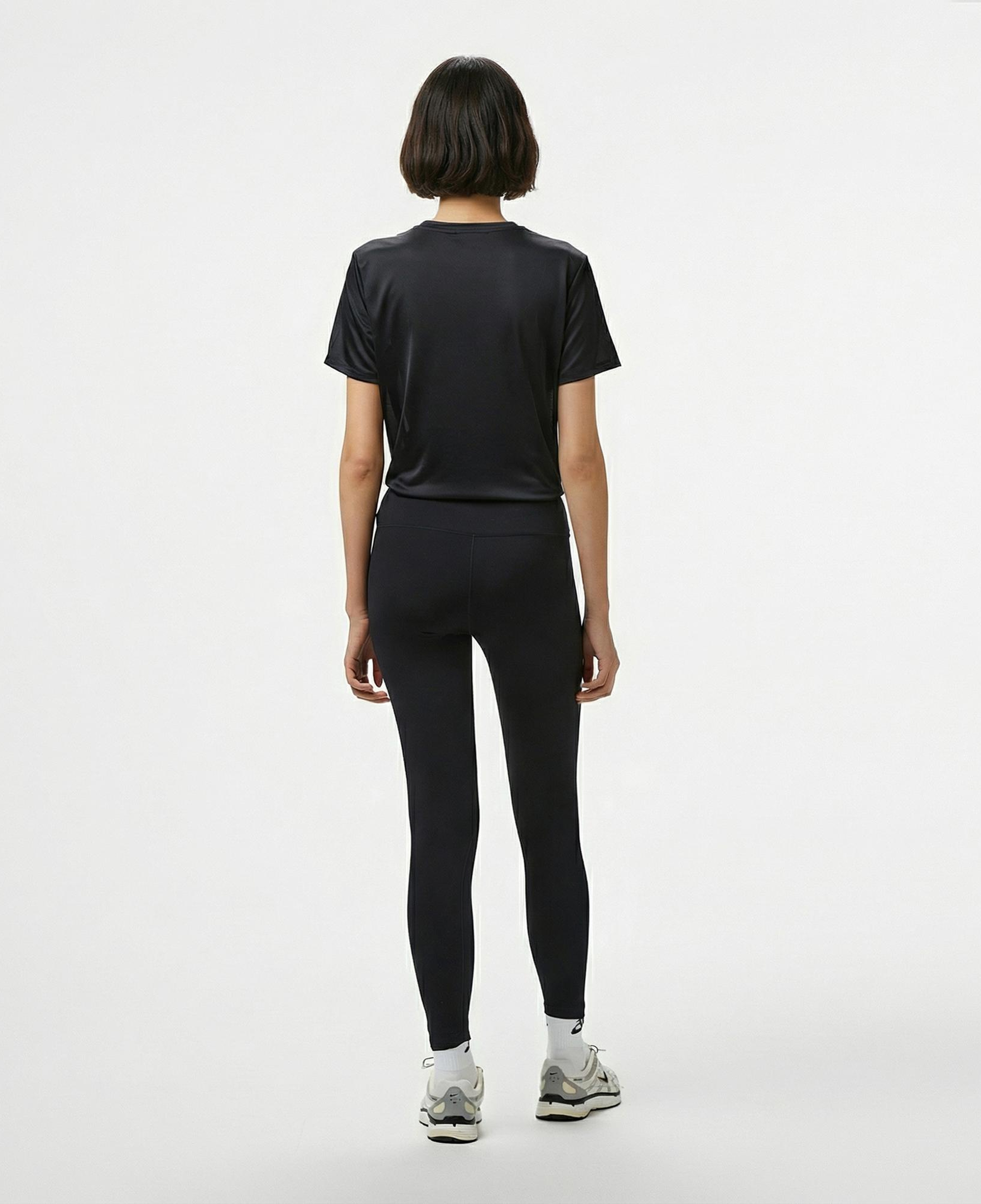 Nike Dri-Fit One High Rise 7/8 Kadın Siyah Tayt