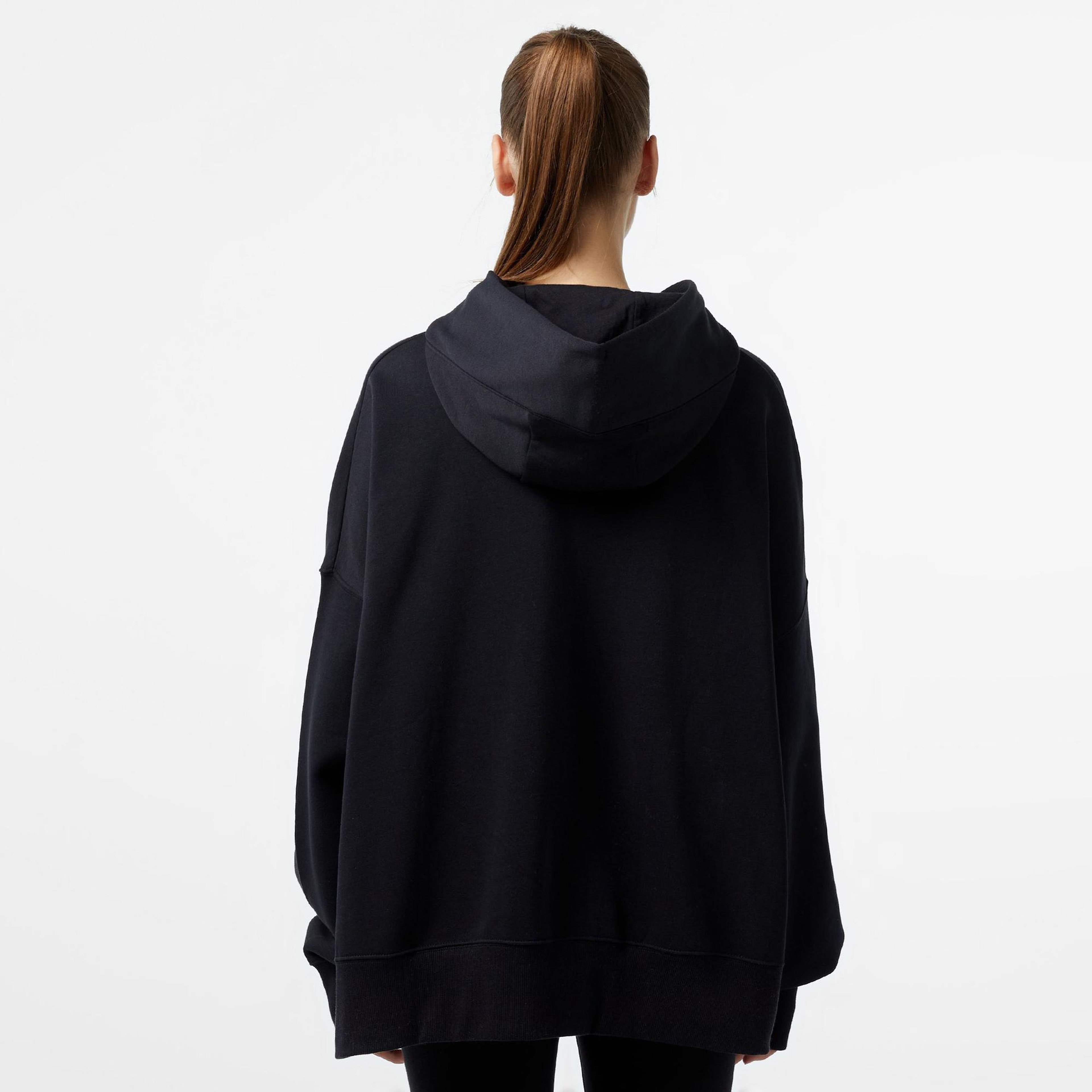 Nike Sportswear Phonnex Fleece Oversize Hoodie Kadın Siyah Hoodie