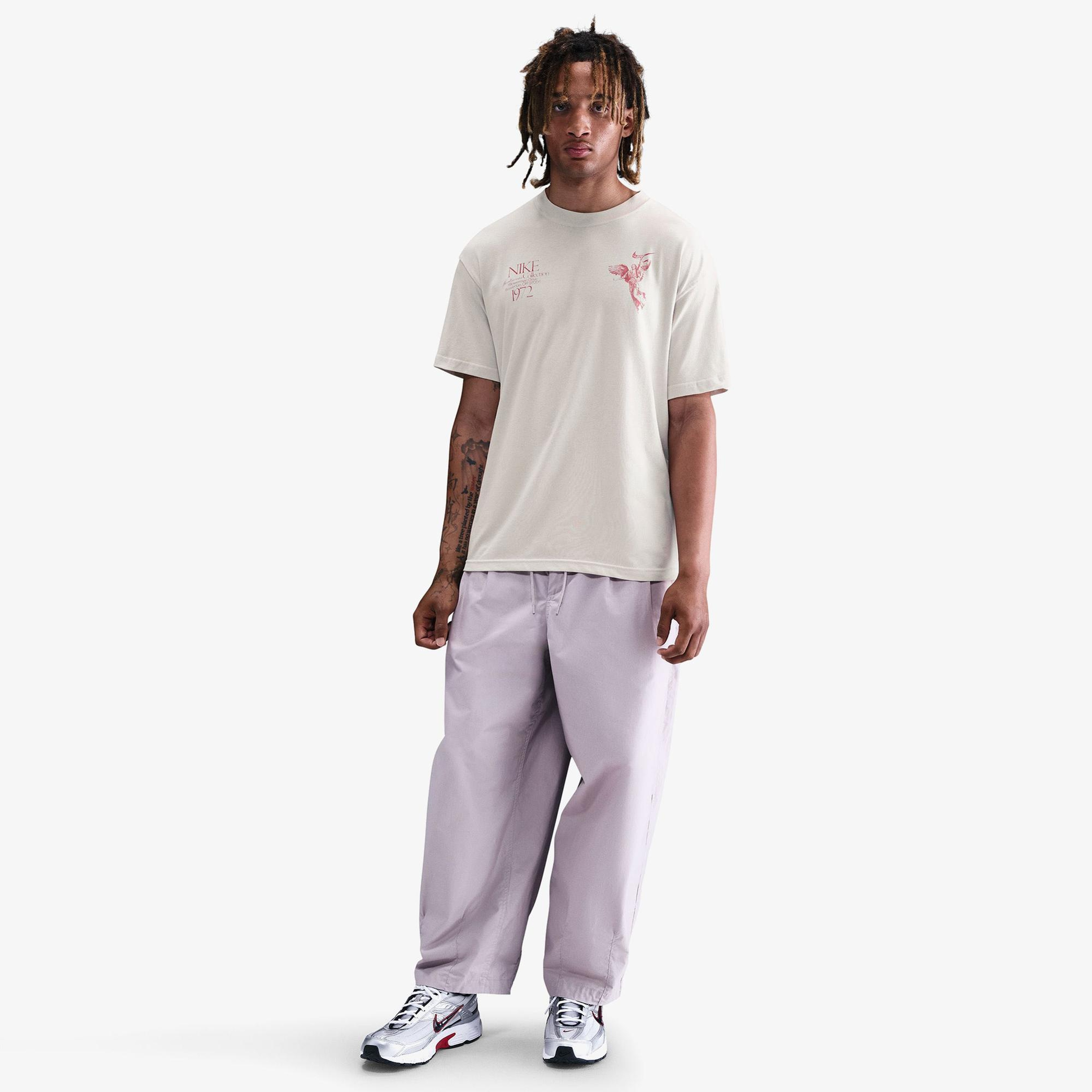 Nike Sportswear M90 Wings Victory Erkek Beyaz T-Shirt