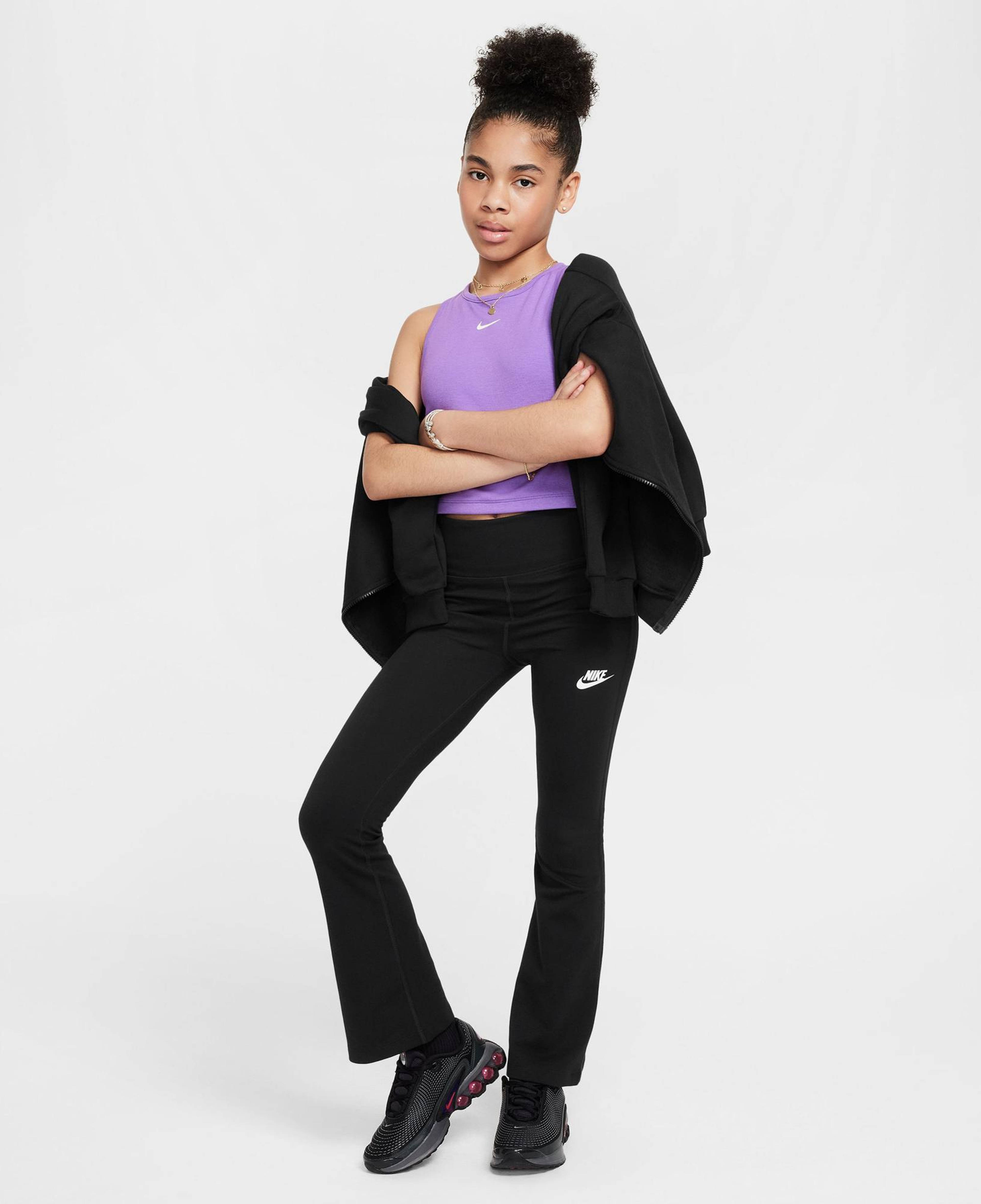 Nike Sportswear Classics Çocuk Siyah Tayt