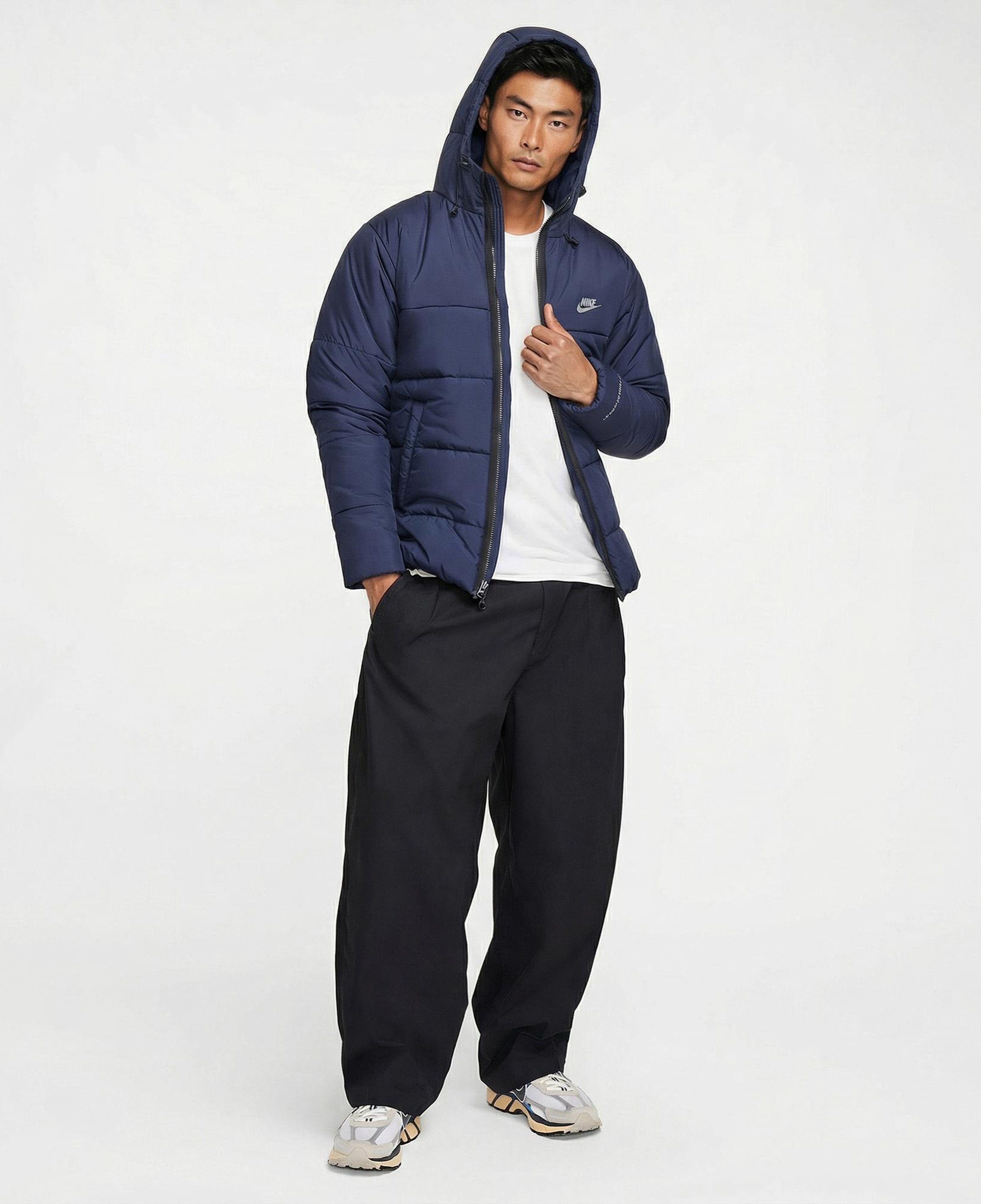Nike Sportswear Erkek Lacivert Mont