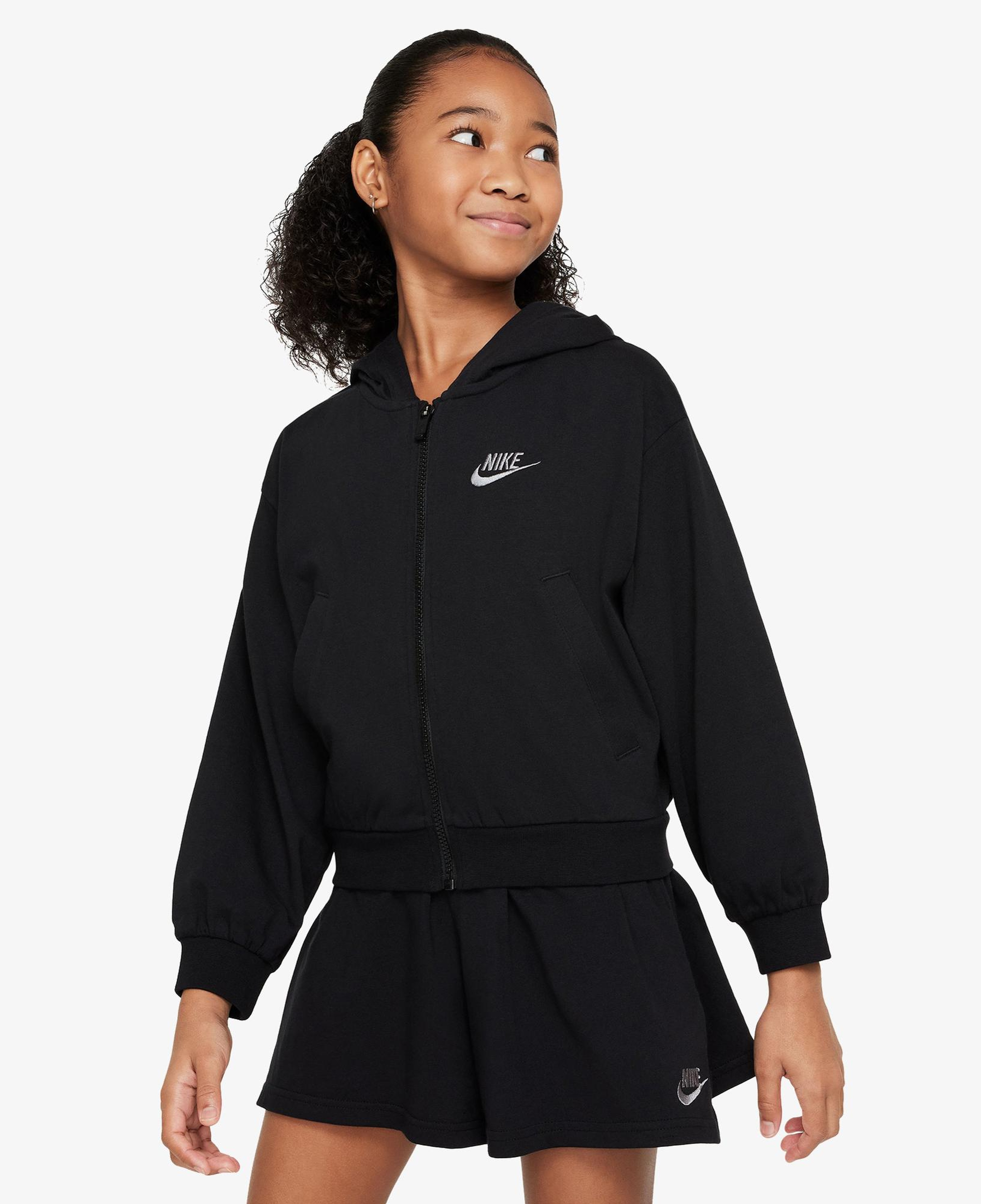 Nike Sportswear Çocuk Siyah Hoodie