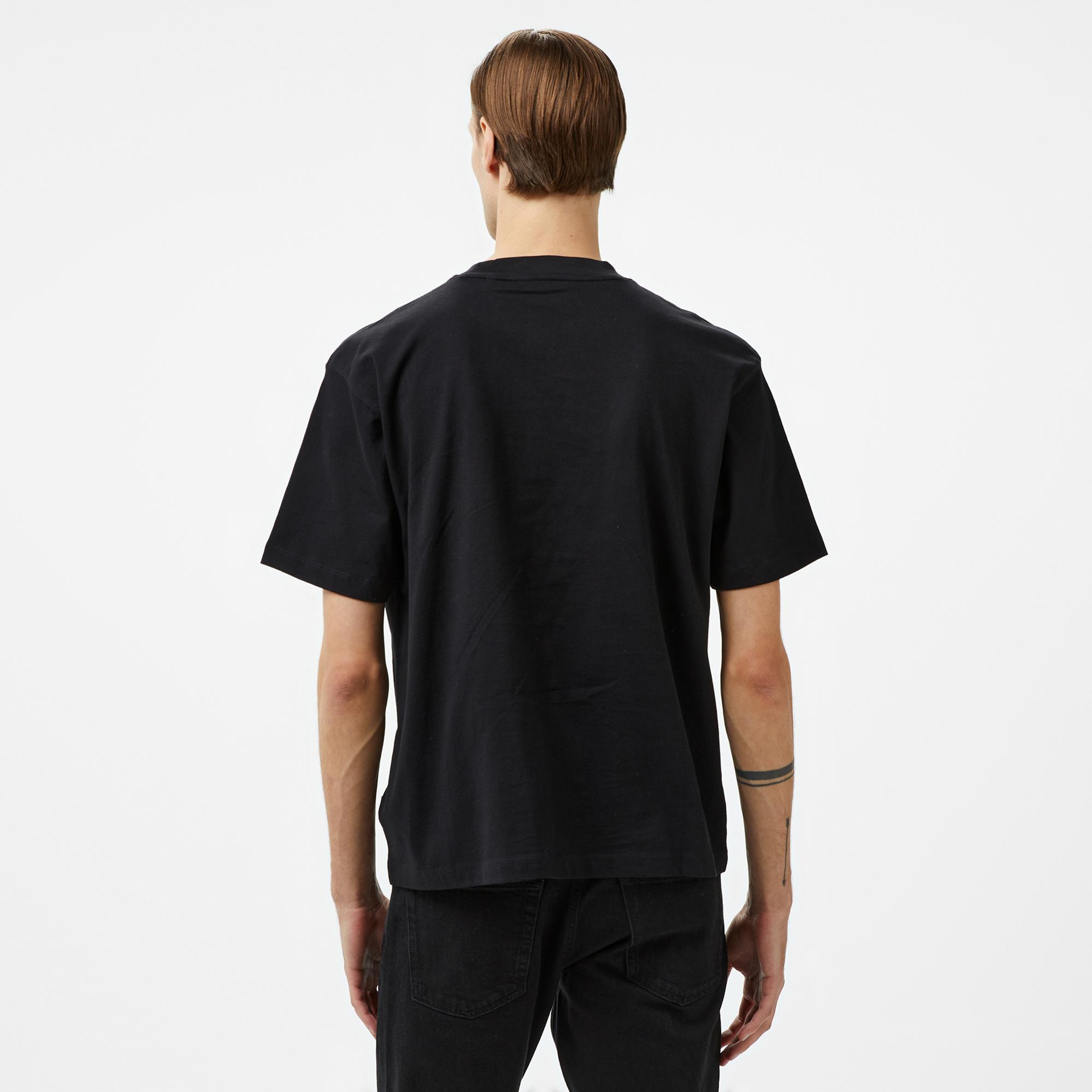 Guess Iconic Organic Heavy Erkek Siyah T-Shirt