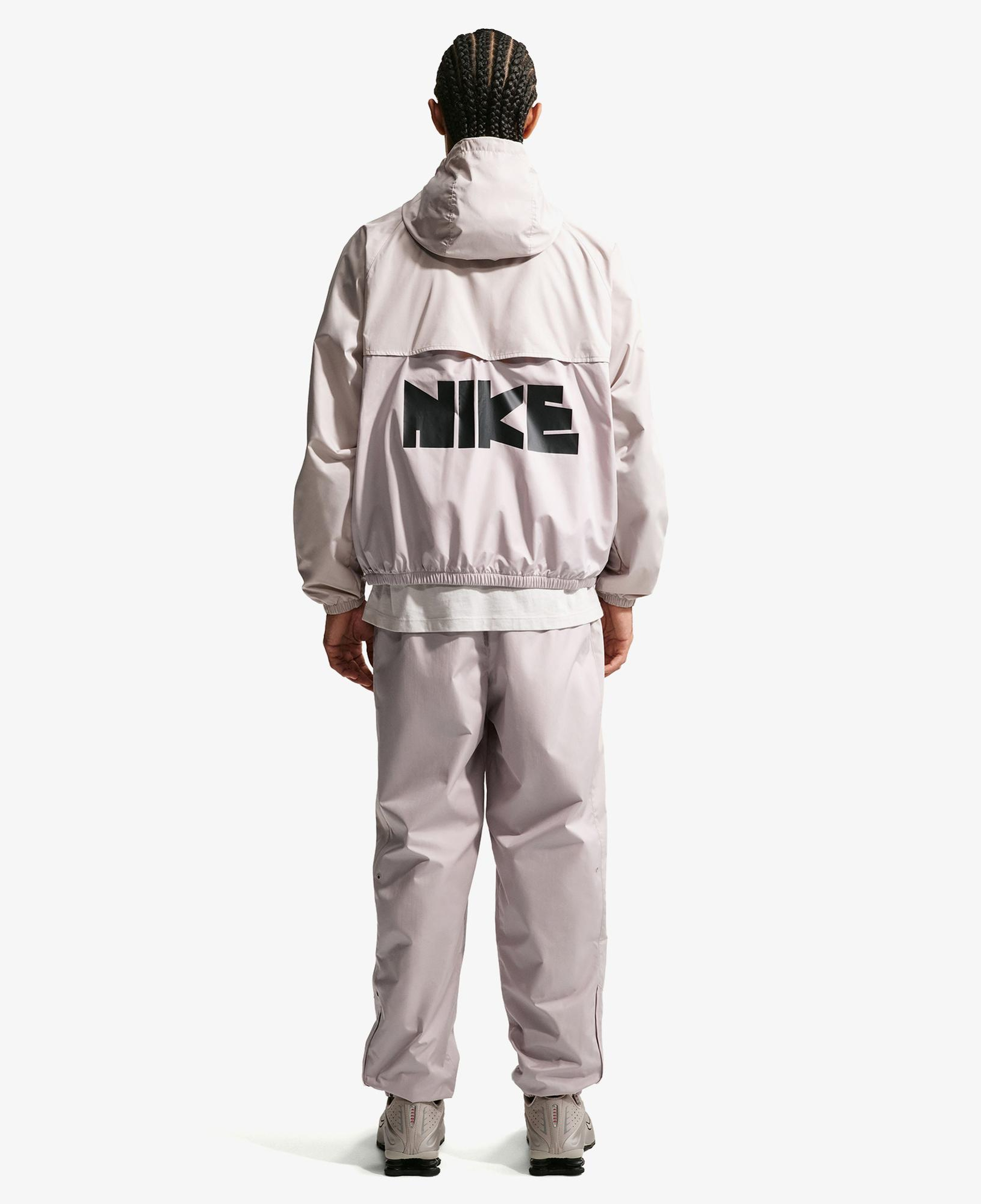 Nike Windrunner Erkek Gri Ceket