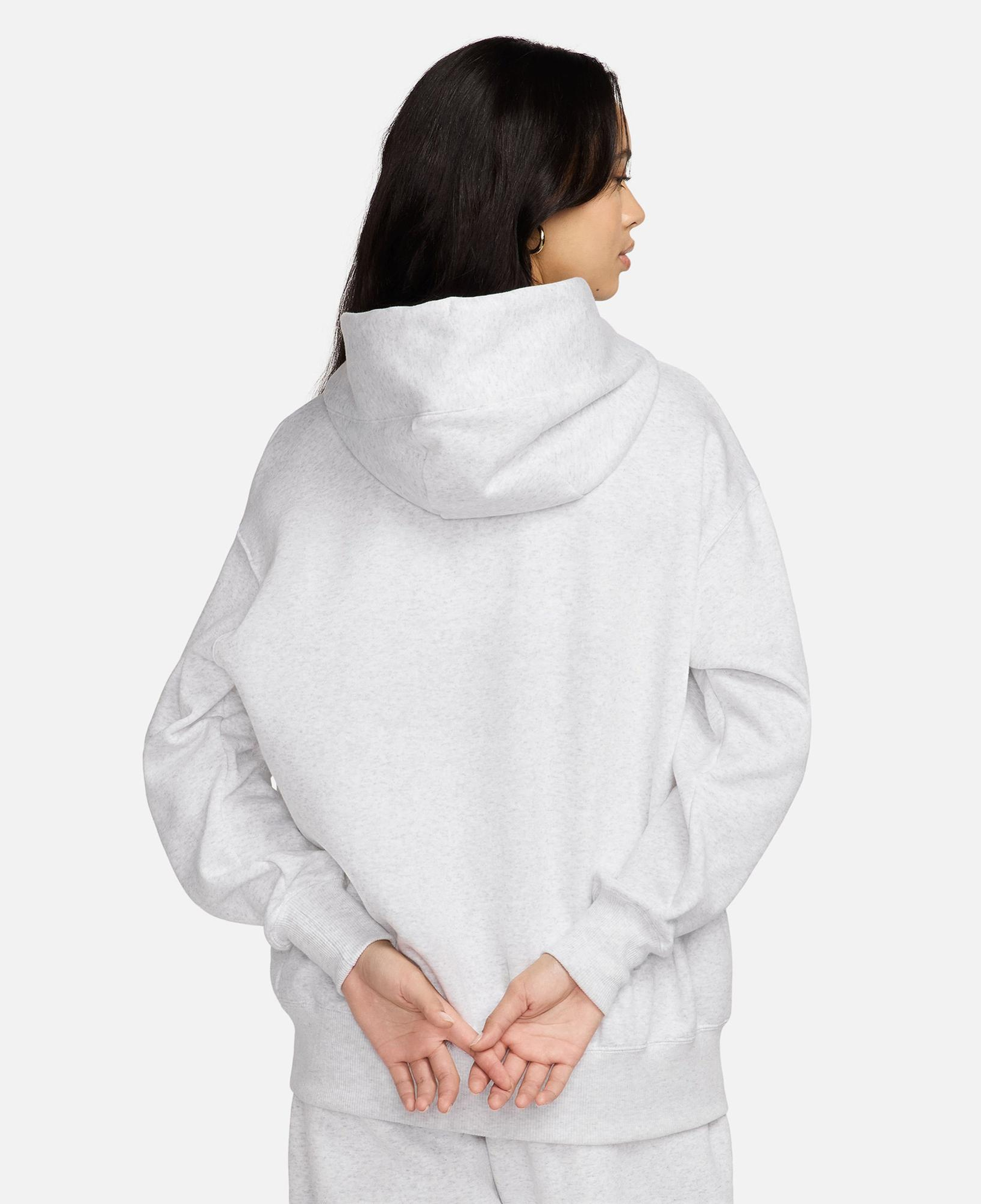 Nike Sportswear Phoenix Fleece Kadın Beyaz Hoodie
