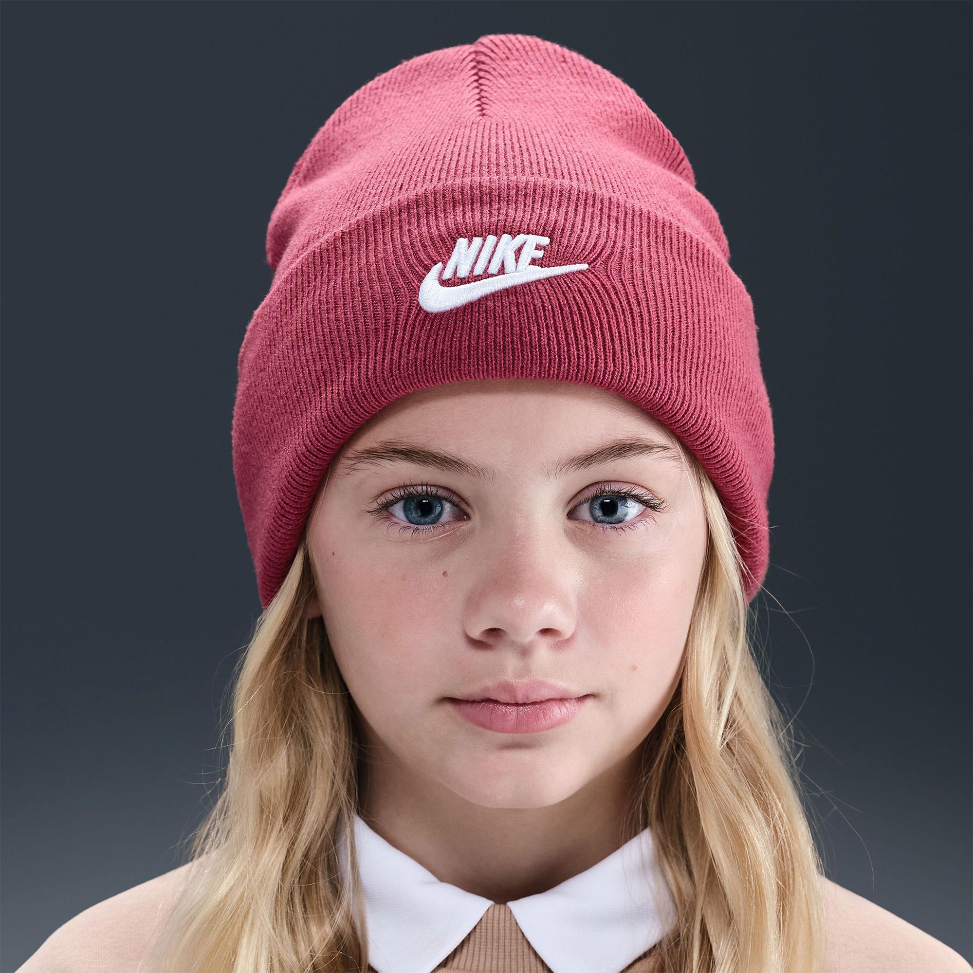 Nike Peak Çocuk Pembe Bere