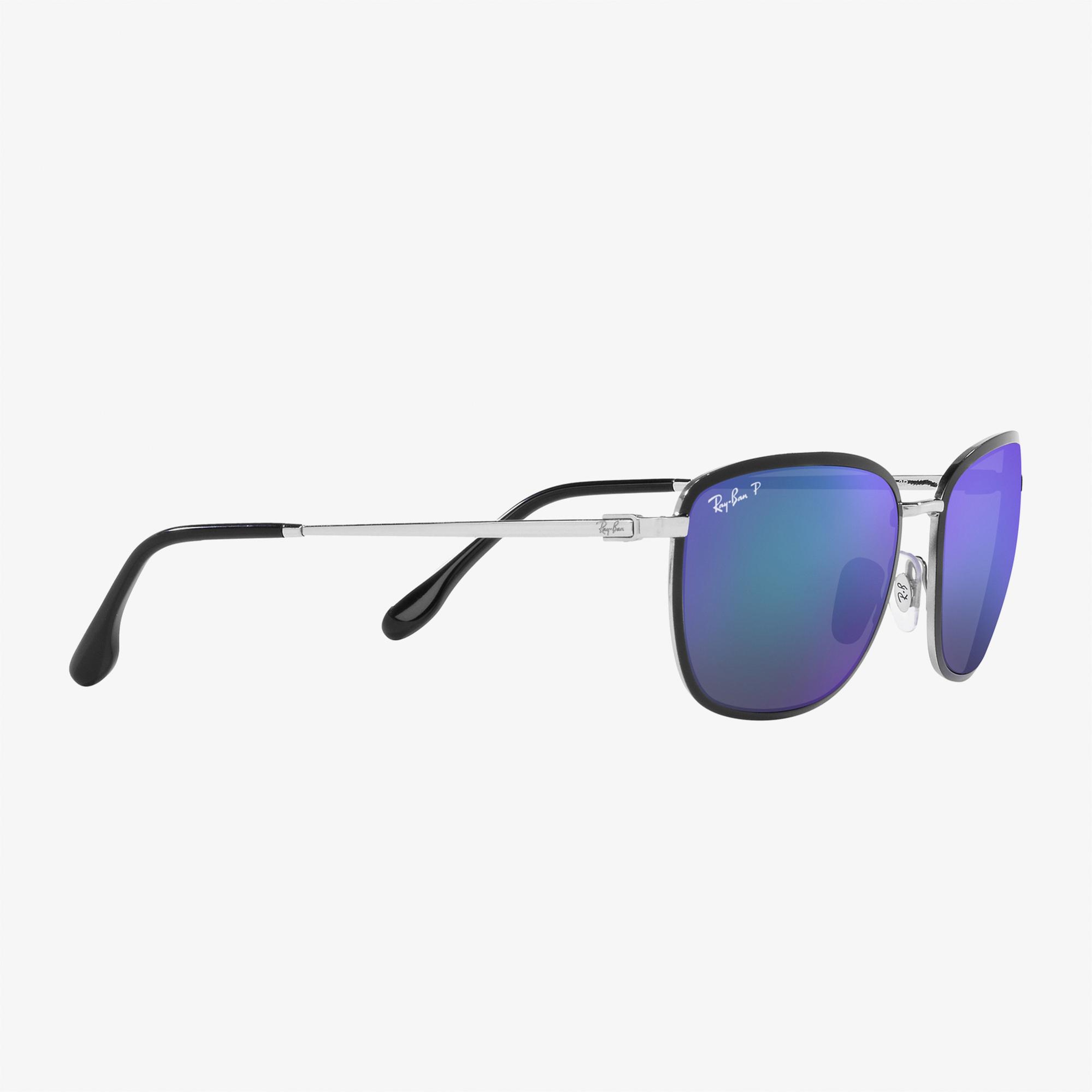 RAY-BAN Metal Unisex Gri Güneş Gözlüğü