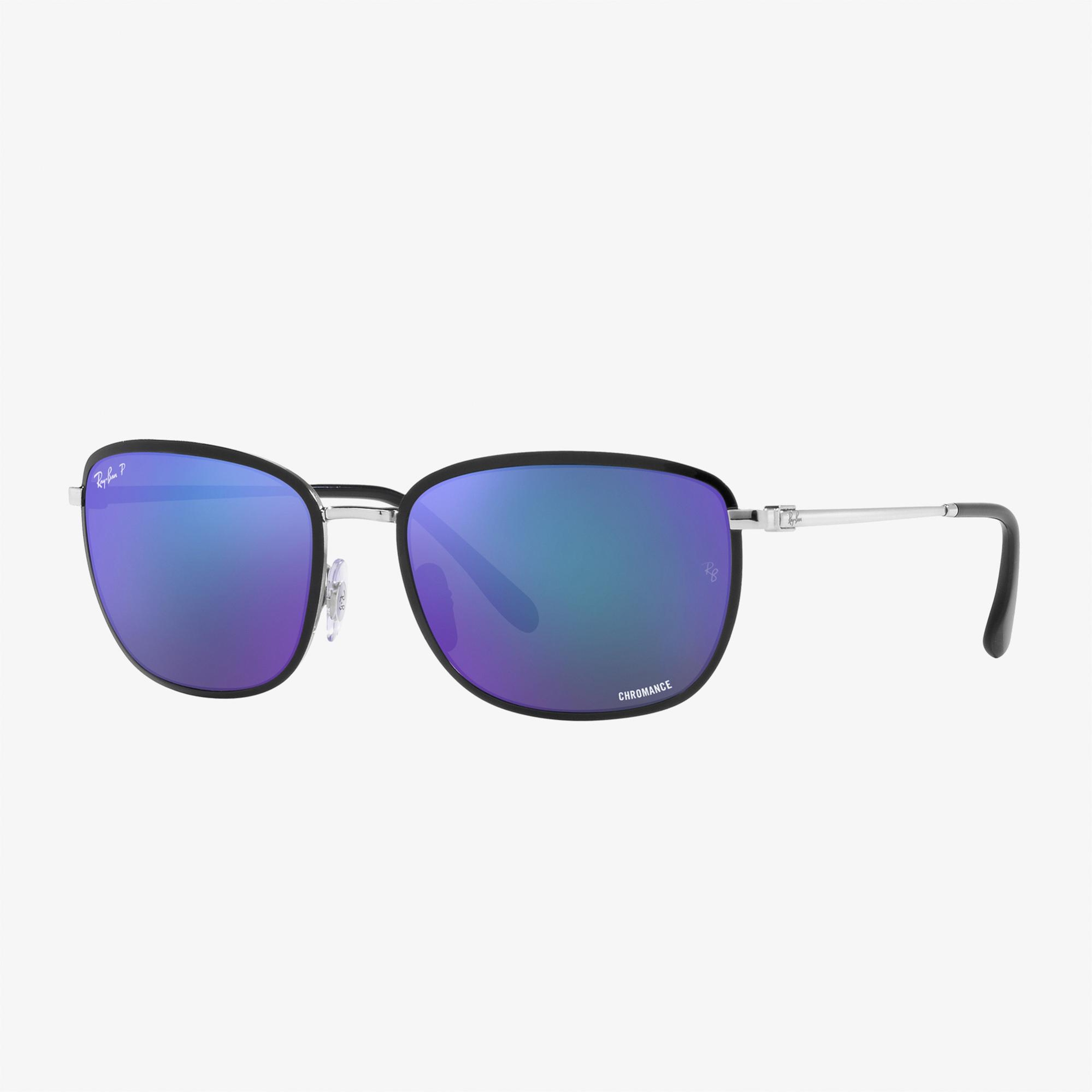 RAY-BAN Metal Unisex Gri Güneş Gözlüğü