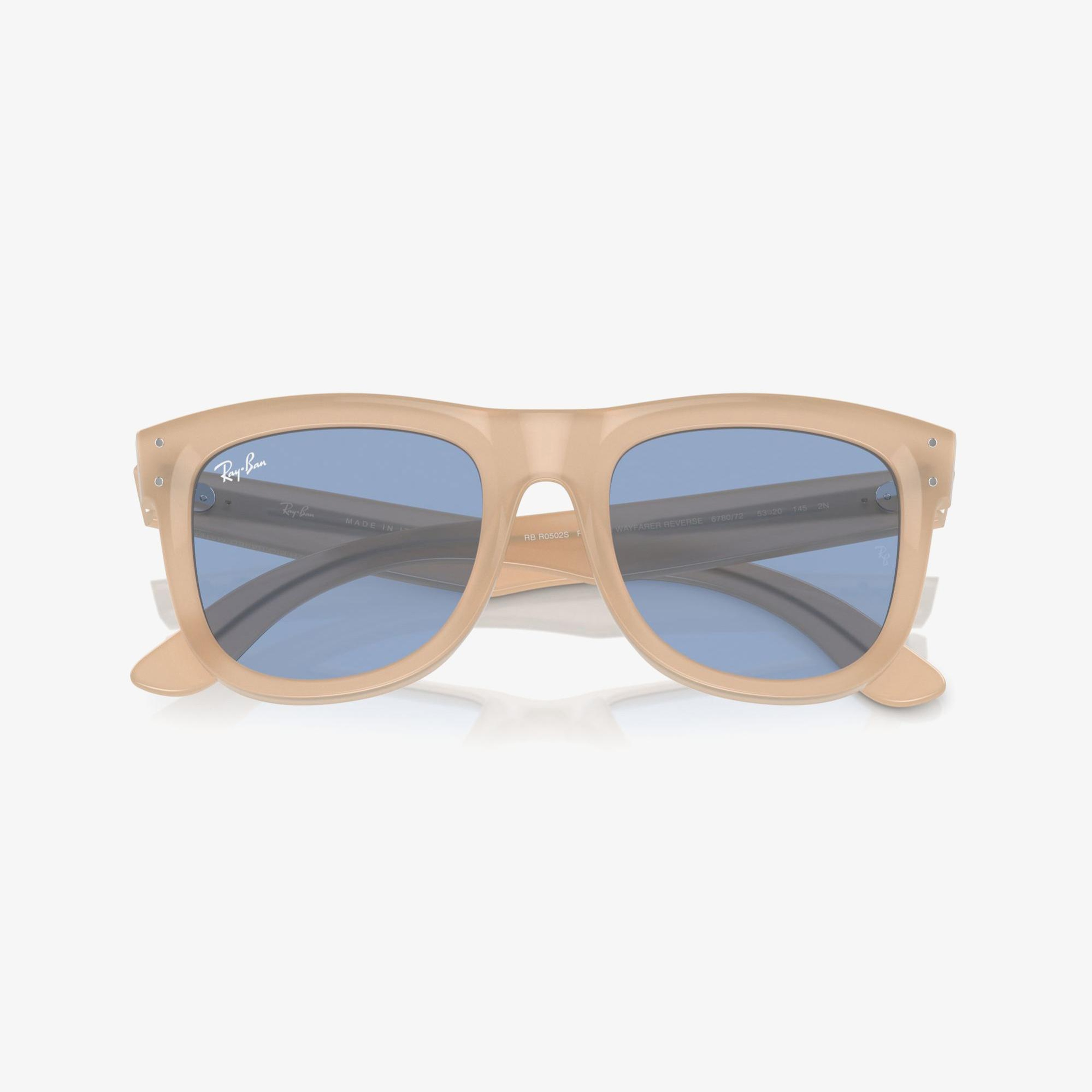 RAY-BAN Wayfarer Reverse Unisex Bej Güneş Gözlüğü