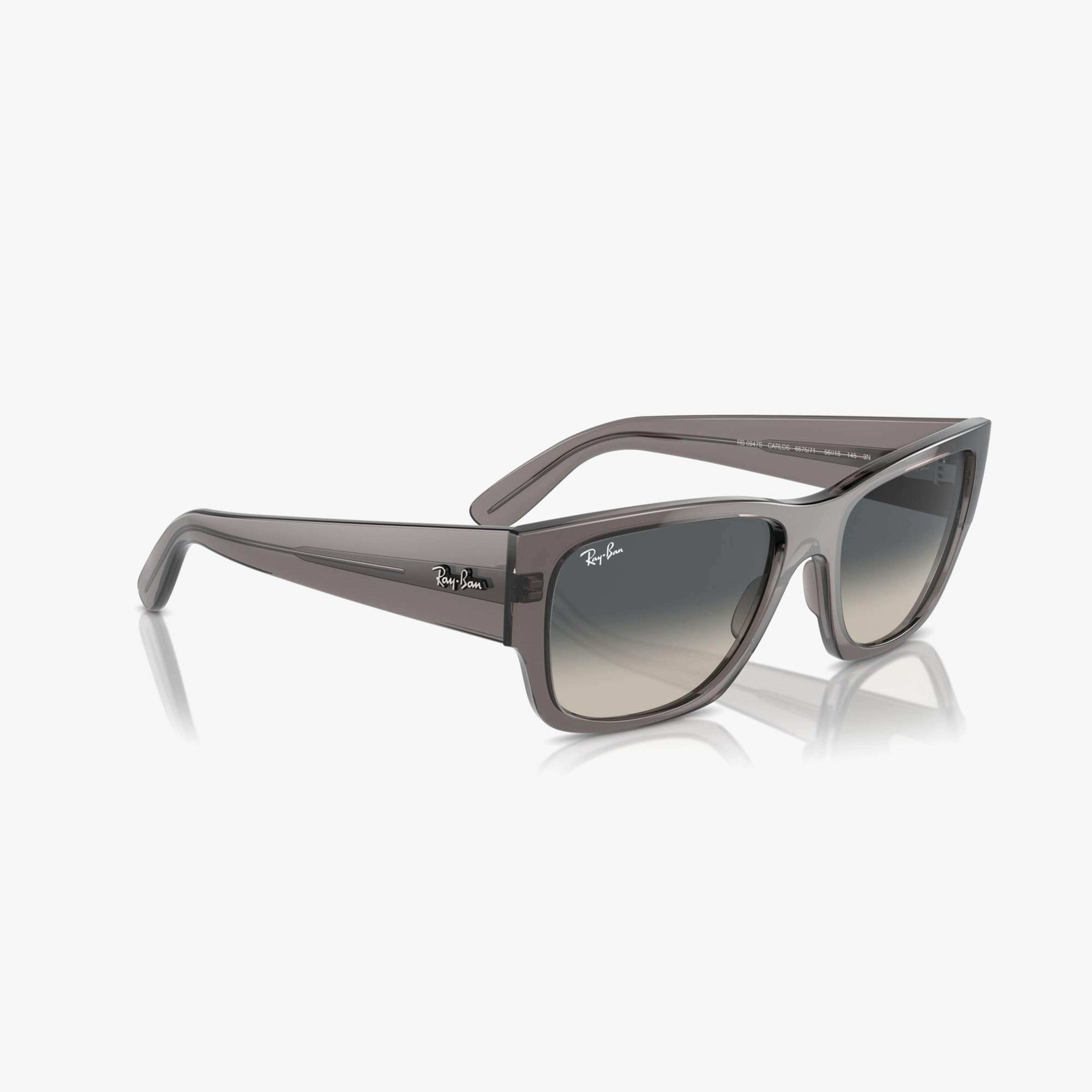 RAY-BAN Carlos Unisex Gri Güneş Gözlüğü