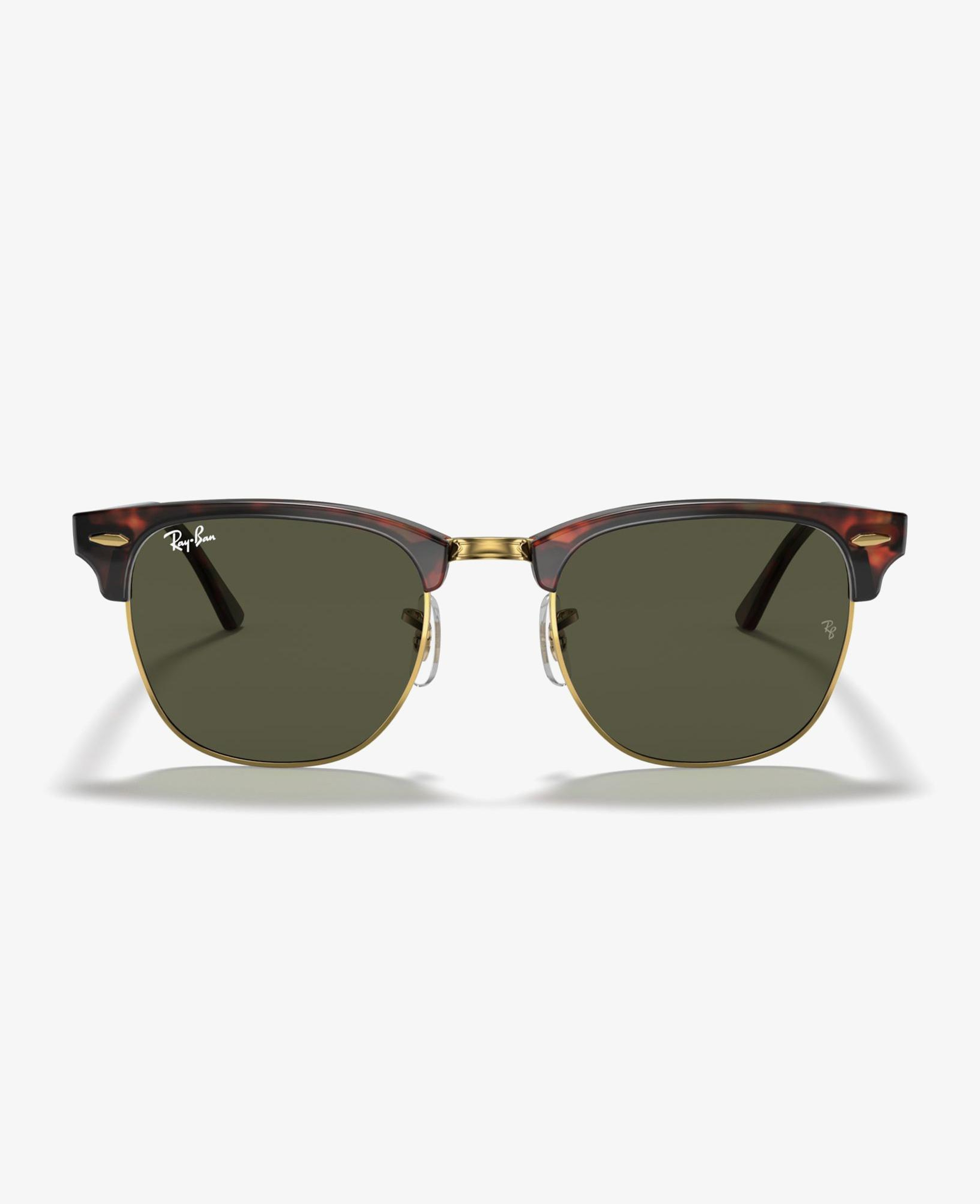RAY-BAN 0RB3016 Clubmaster Erkek Mock Tortoise Arista Güneş Gözlüğü