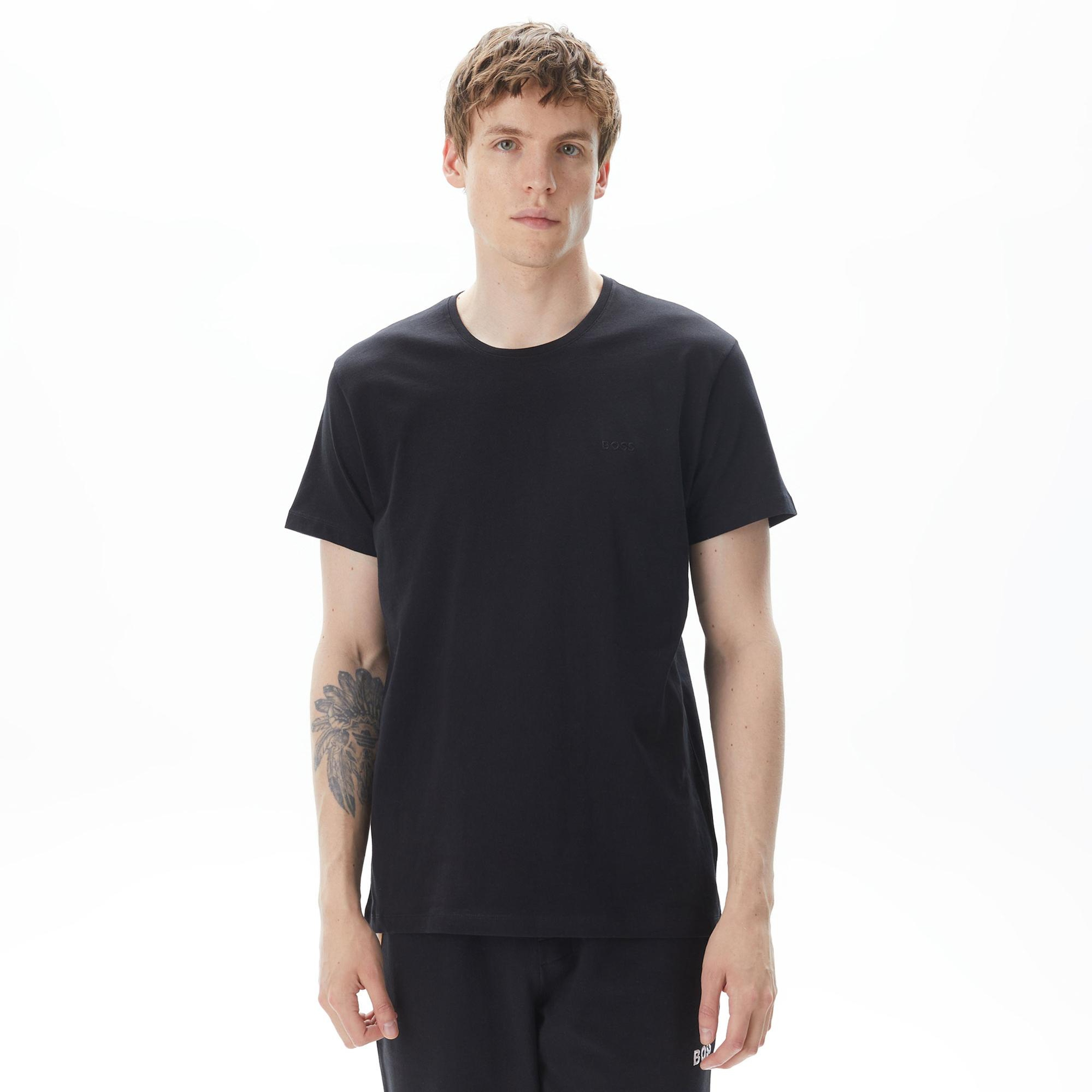 Boss Comfort 2' li Erkek Siyah T-Shirt