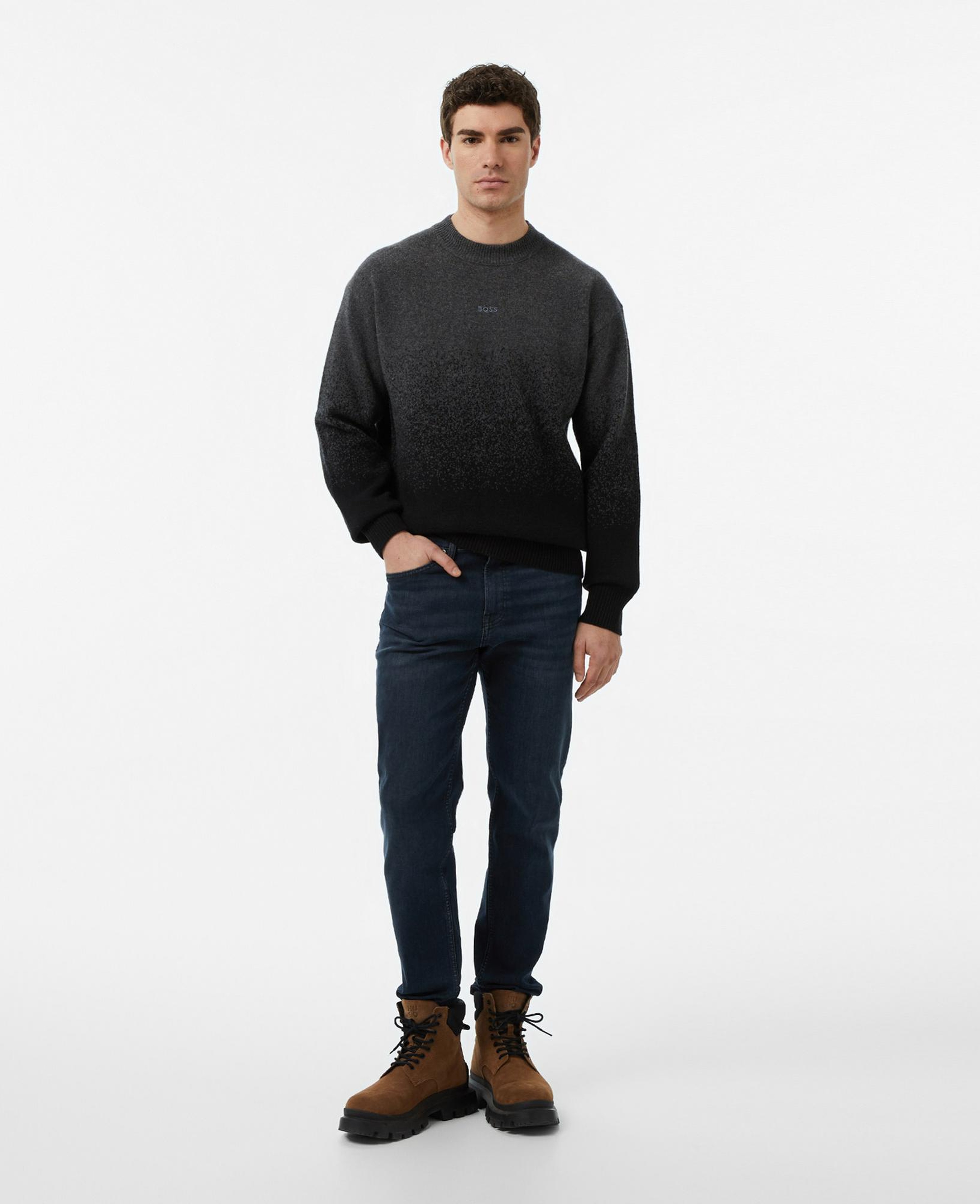 Boss Kalbrush Erkek Siyah Kazak