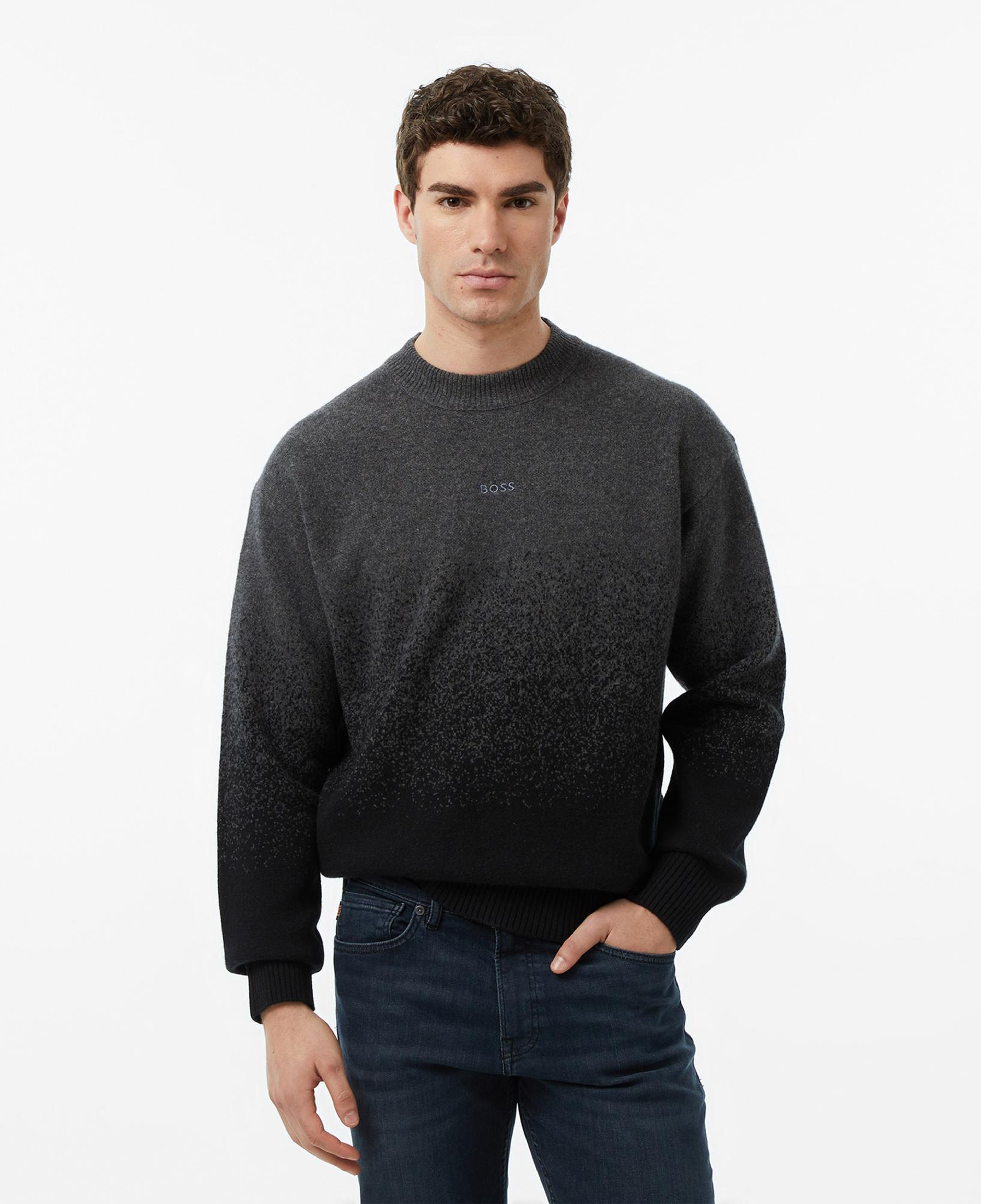 Boss Kalbrush Erkek Siyah Kazak