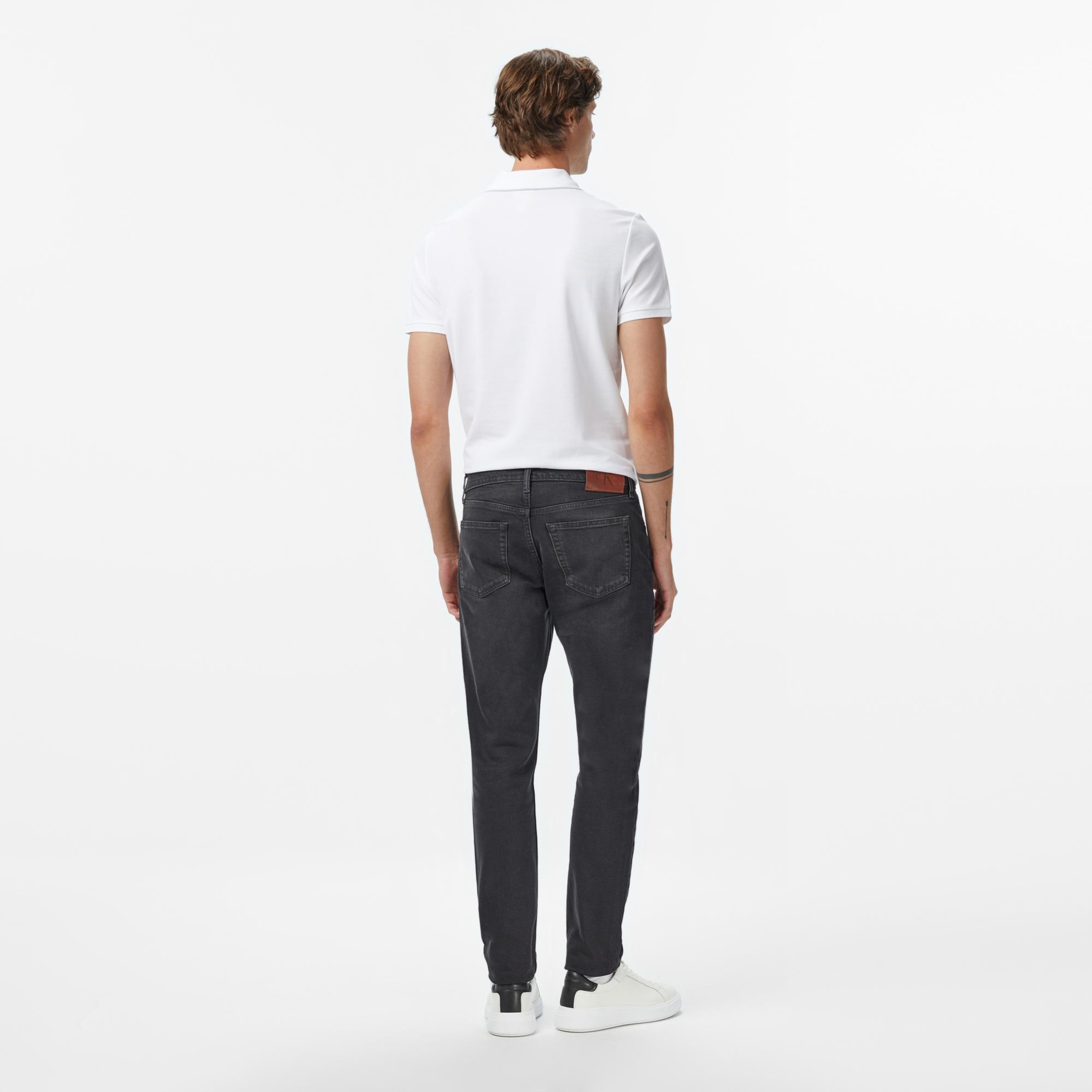Calvin Klein Slim Taper Erkek Siyah Jean