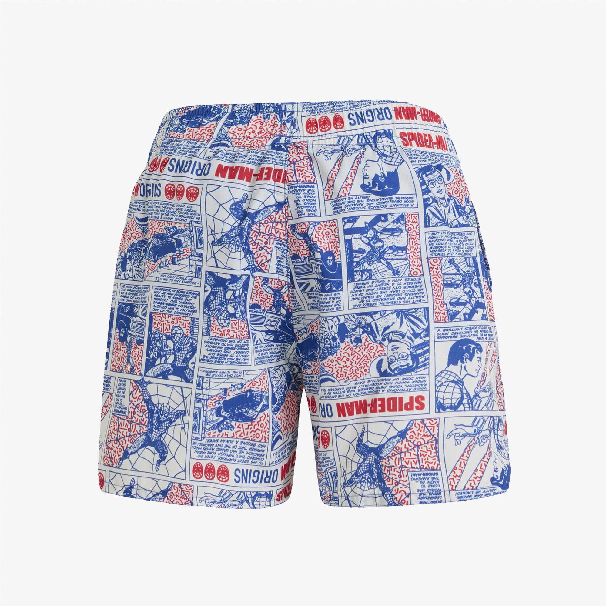 adidas Marvel Spider-Man Çocuk Mavi Deniz Şortu