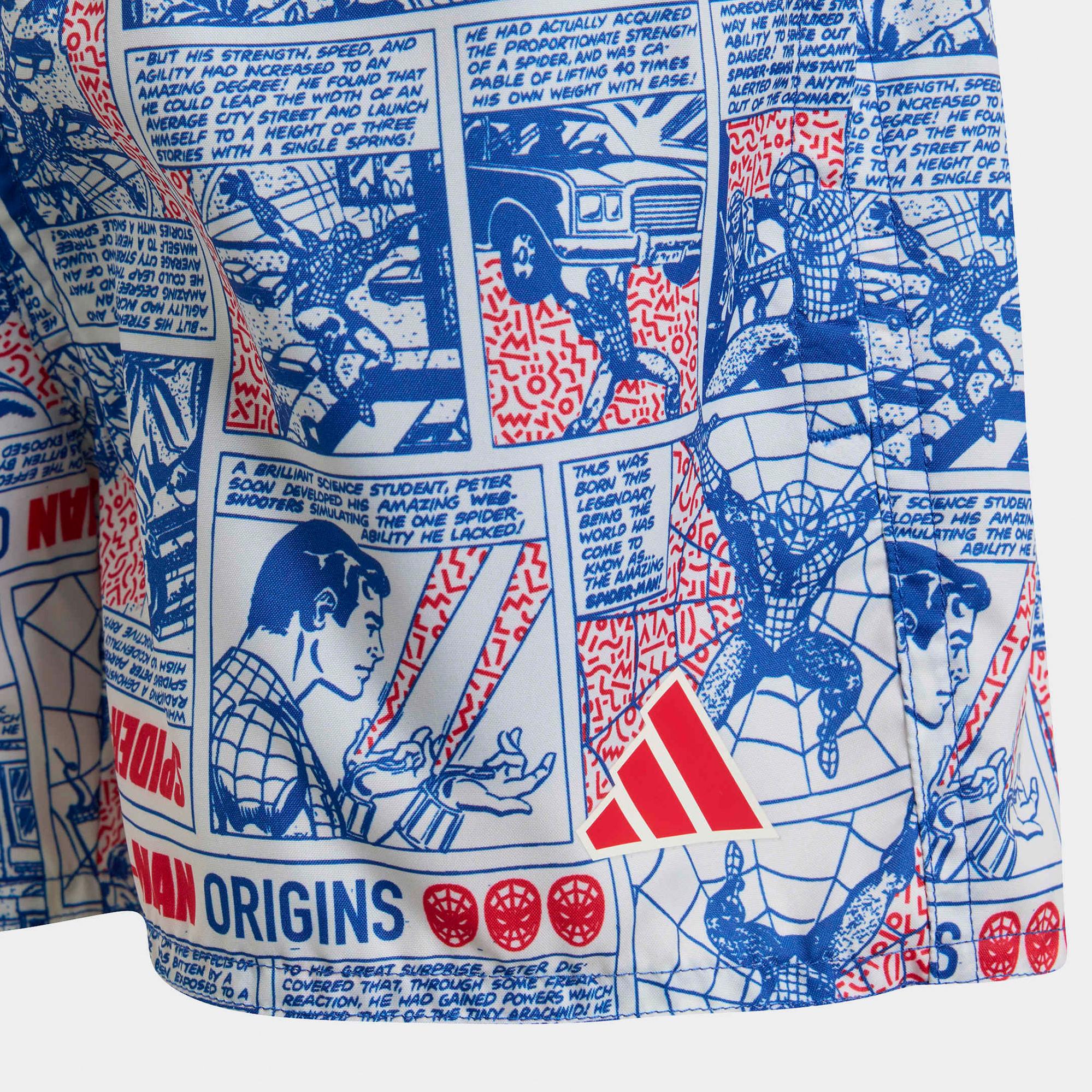 adidas Marvel Spider-Man Çocuk Mavi Deniz Şortu