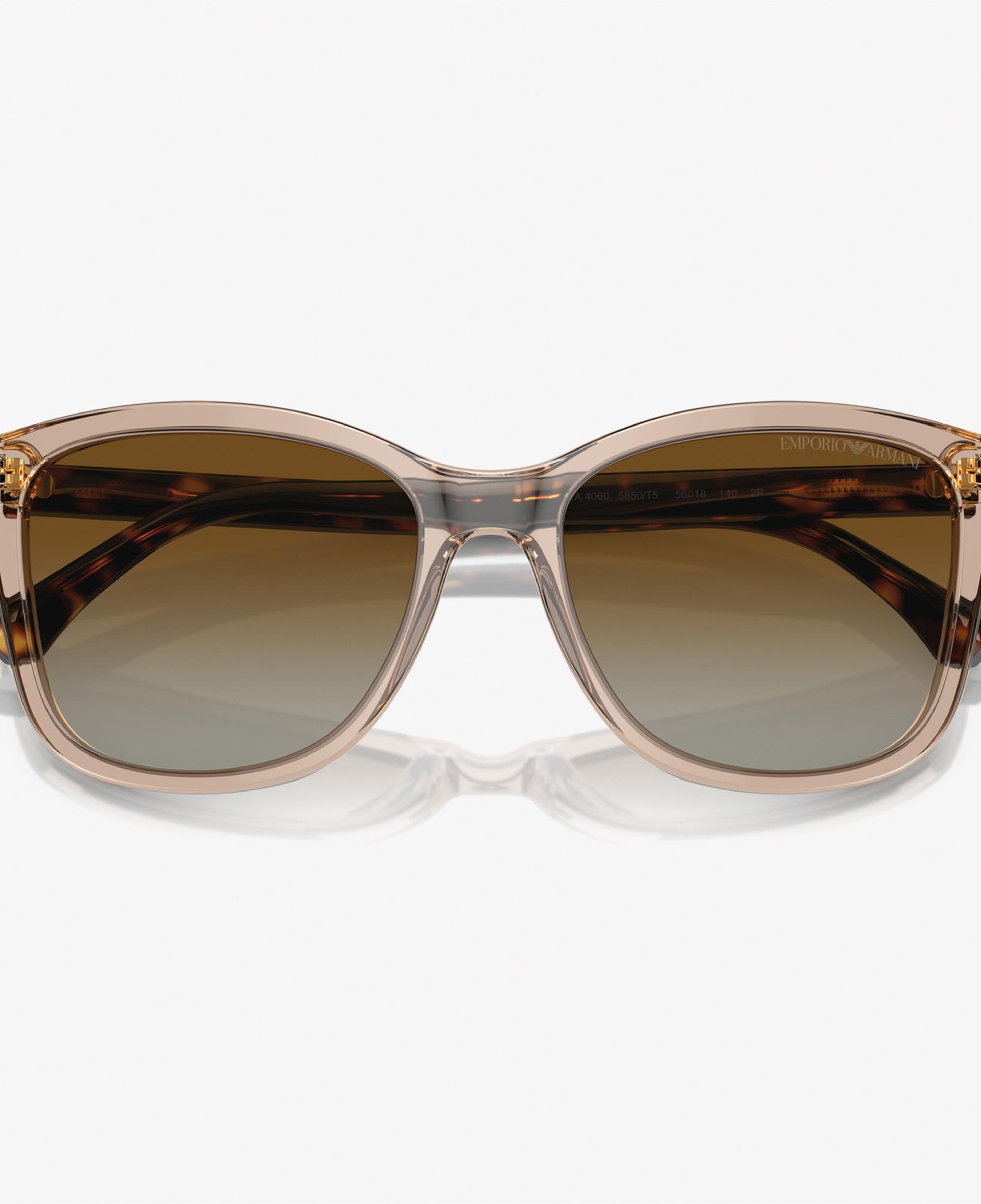 Emporio Armani 0EA4060 Acetate Kadın Kahverengi Güneş Gözlüğü