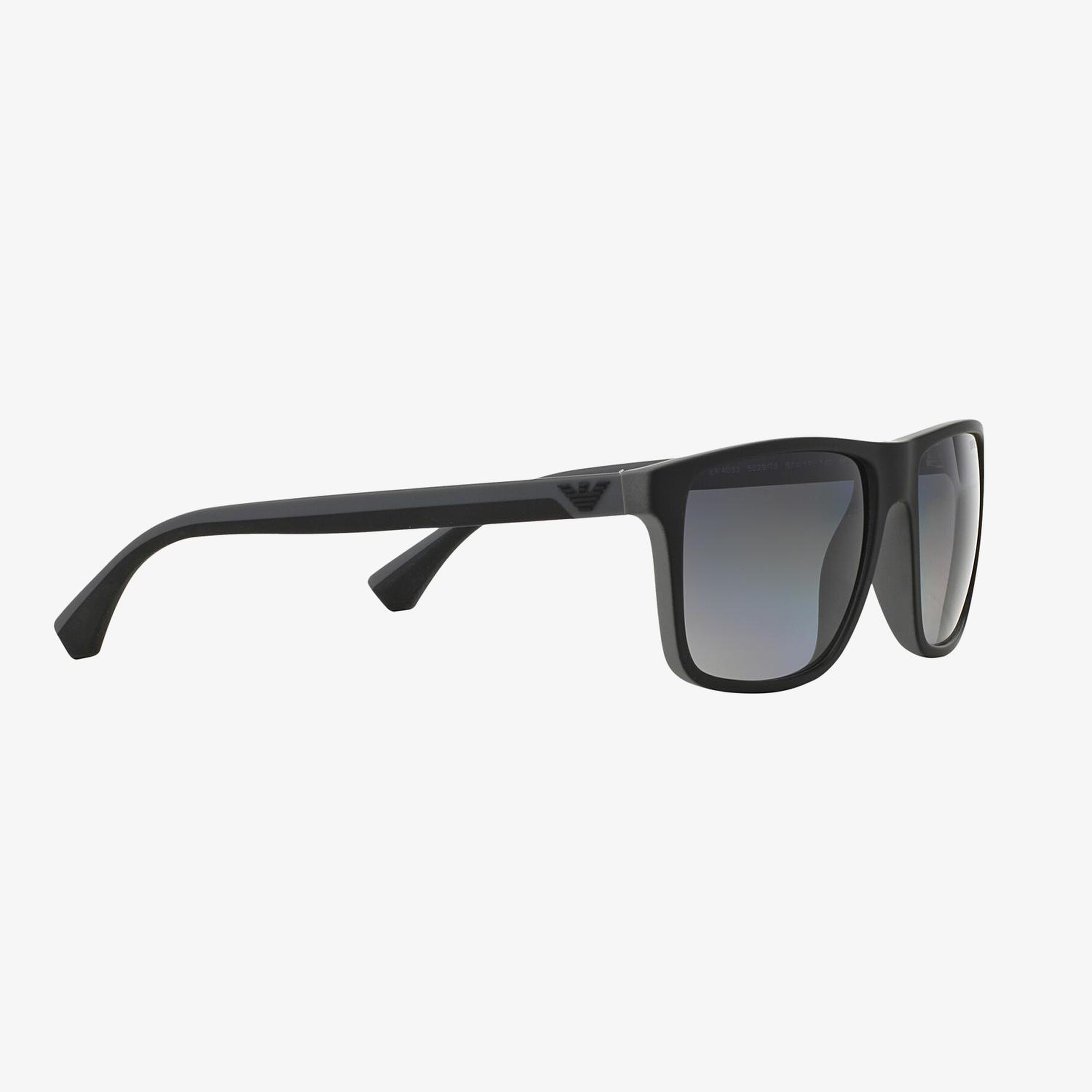 Emporio Armani Erkek Siyah-Gri Rubber Güneş Gözlüğü