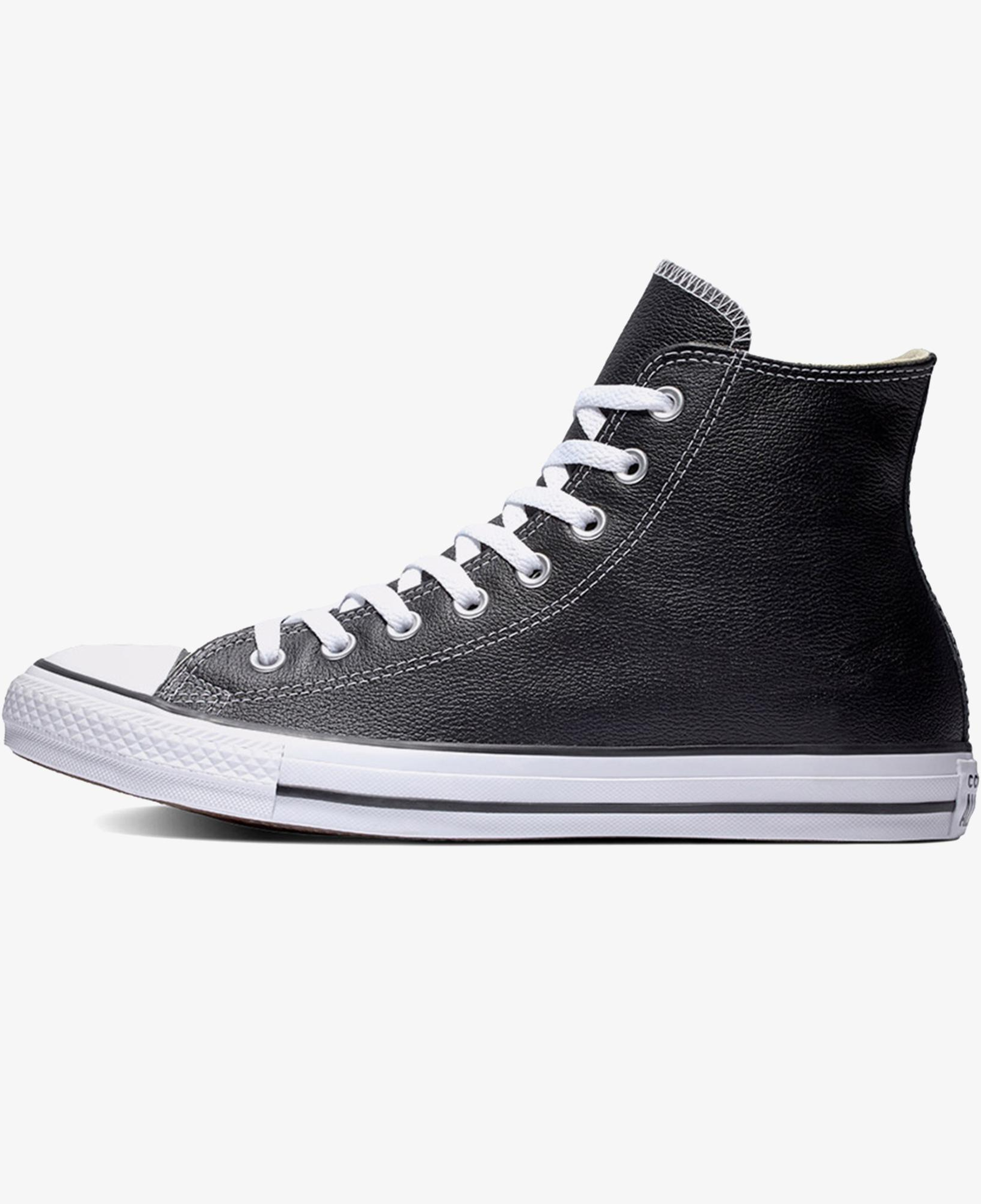 Converse Chuck Taylor All Star Unisex Siyah Deri Sneaker