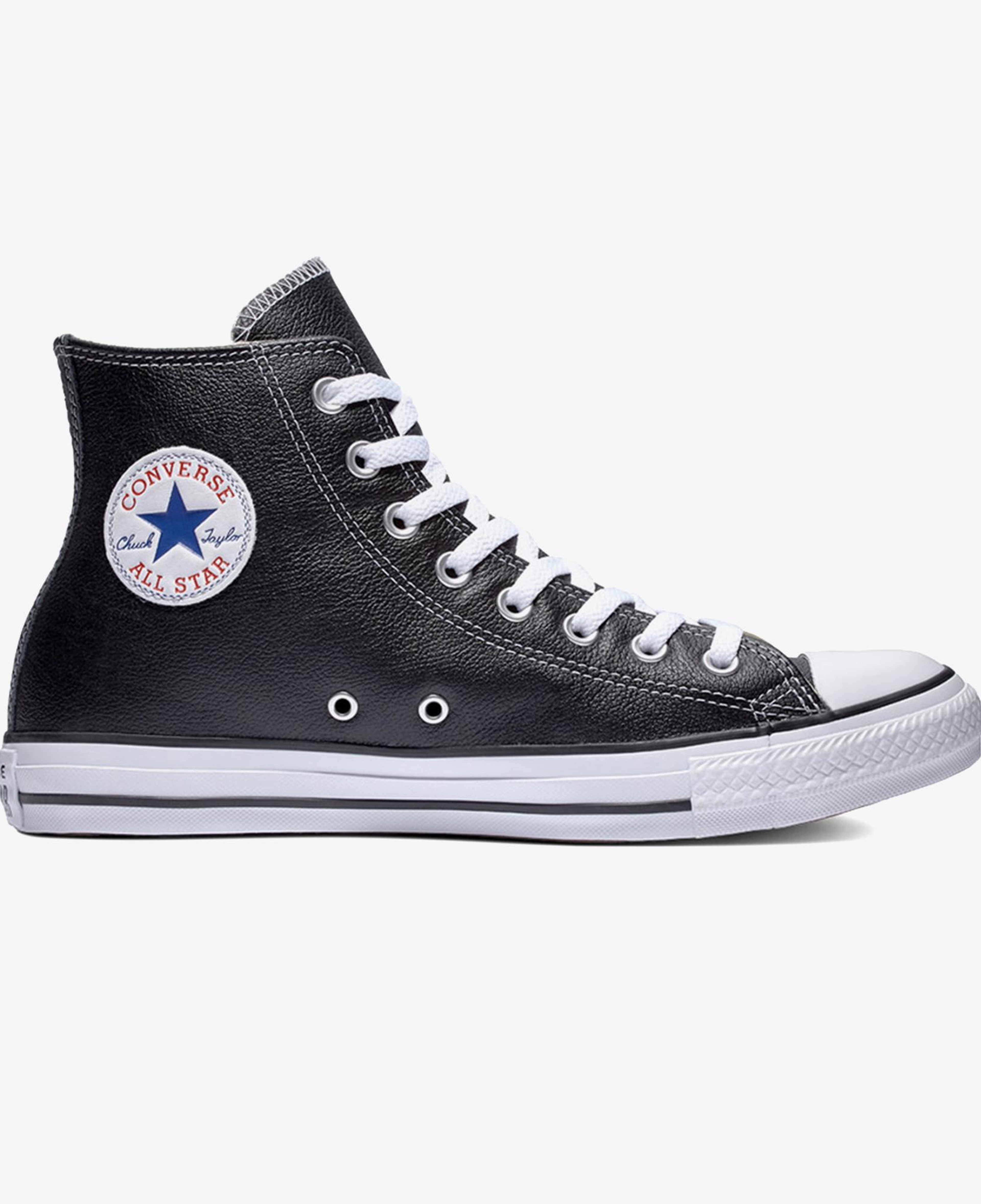 Converse Chuck Taylor All Star Unisex Siyah Deri Sneaker