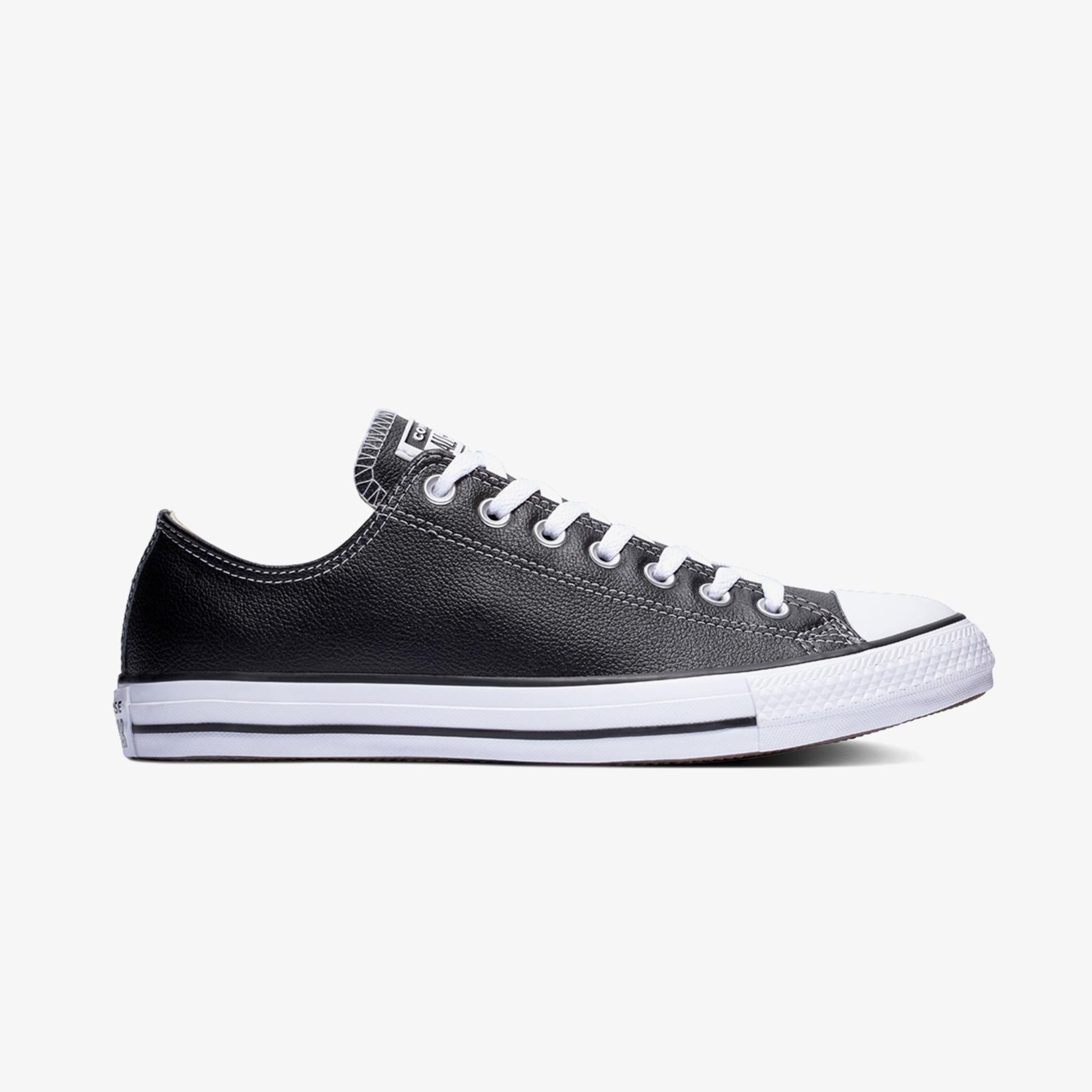 Converse Chuck Taylor All Star Unisex Siyah Deri Sneaker