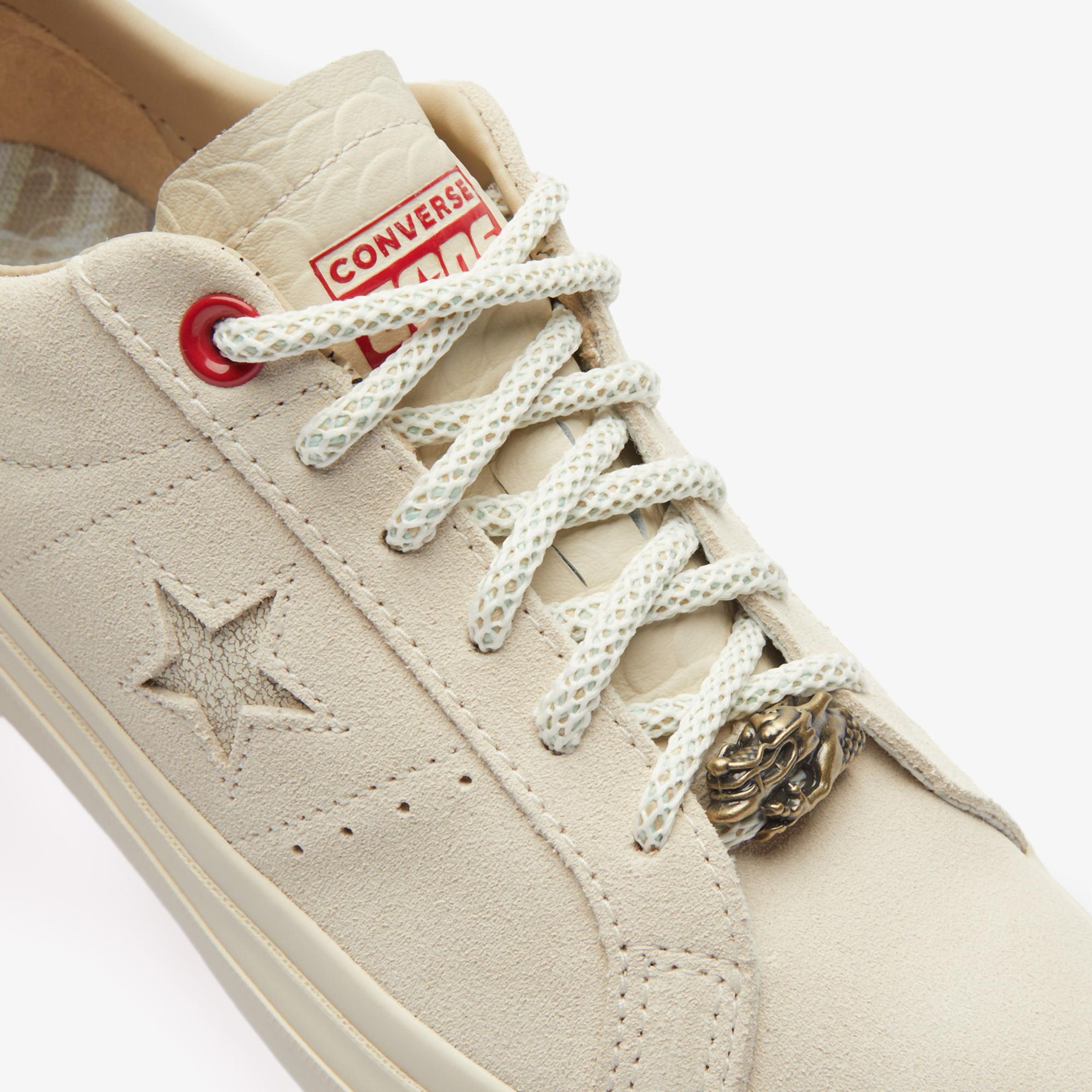 Converse One Star Pro Lunar New Year Unisex Krem Sneaker
