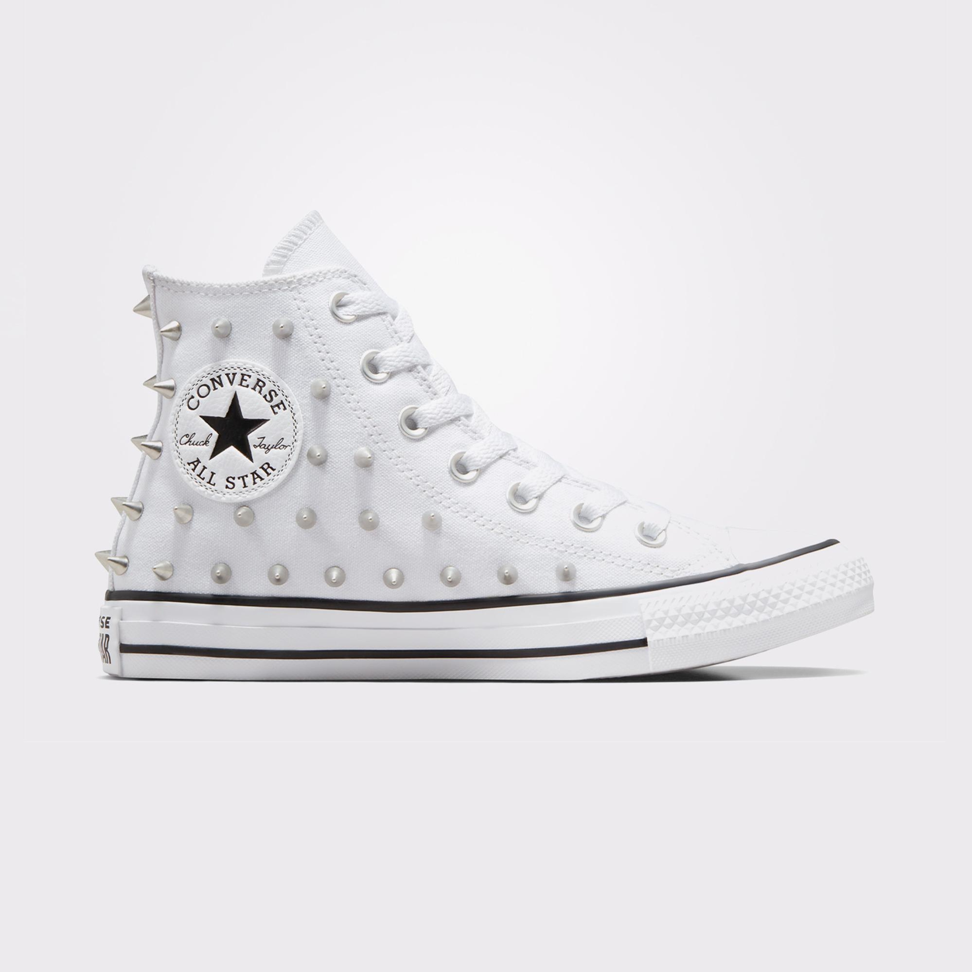 Converse Chuck Taylor All Star Studded Unisex Beyaz Sneaker