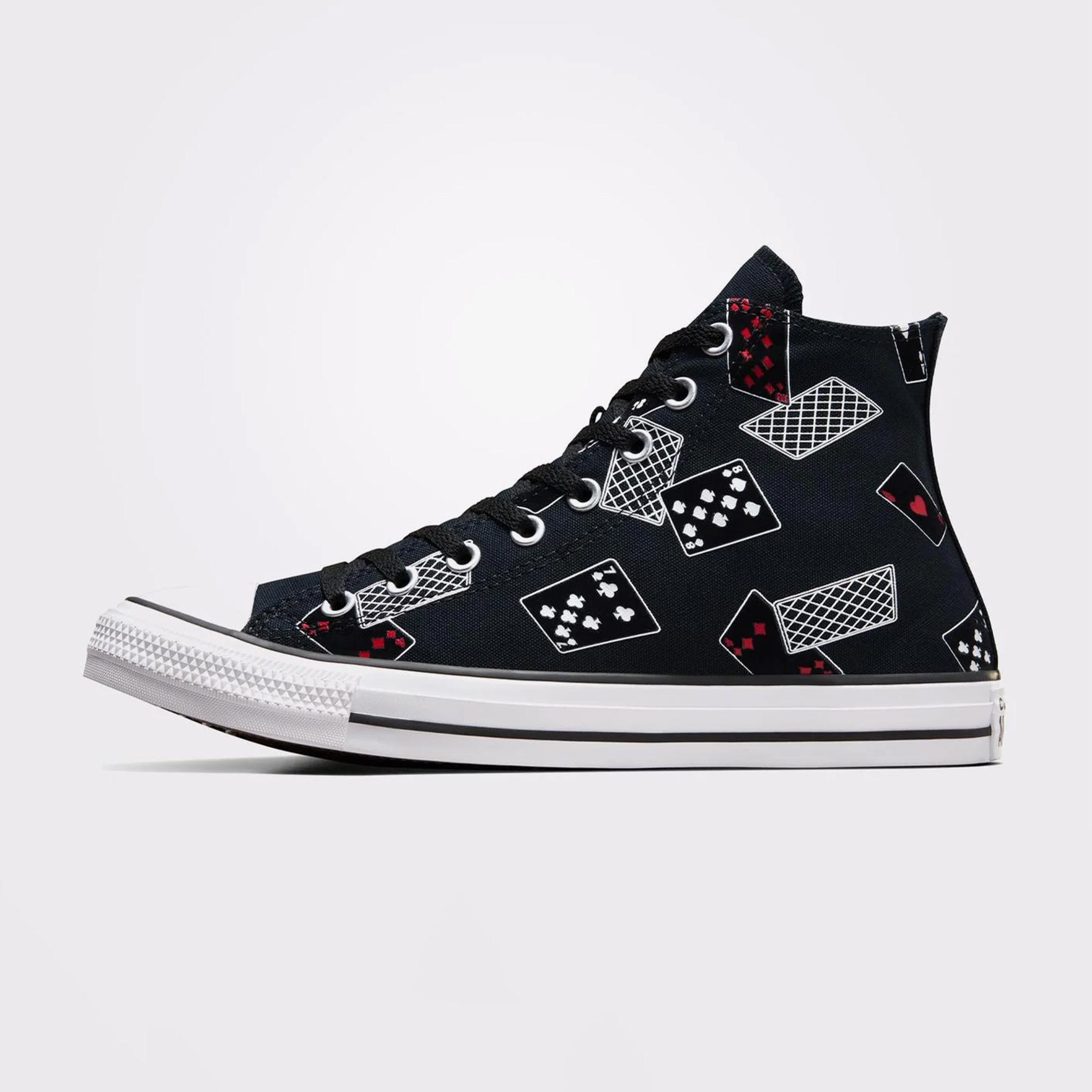 Converse Chuck Taylor All Star Cards Unisex Siyah Sneaker